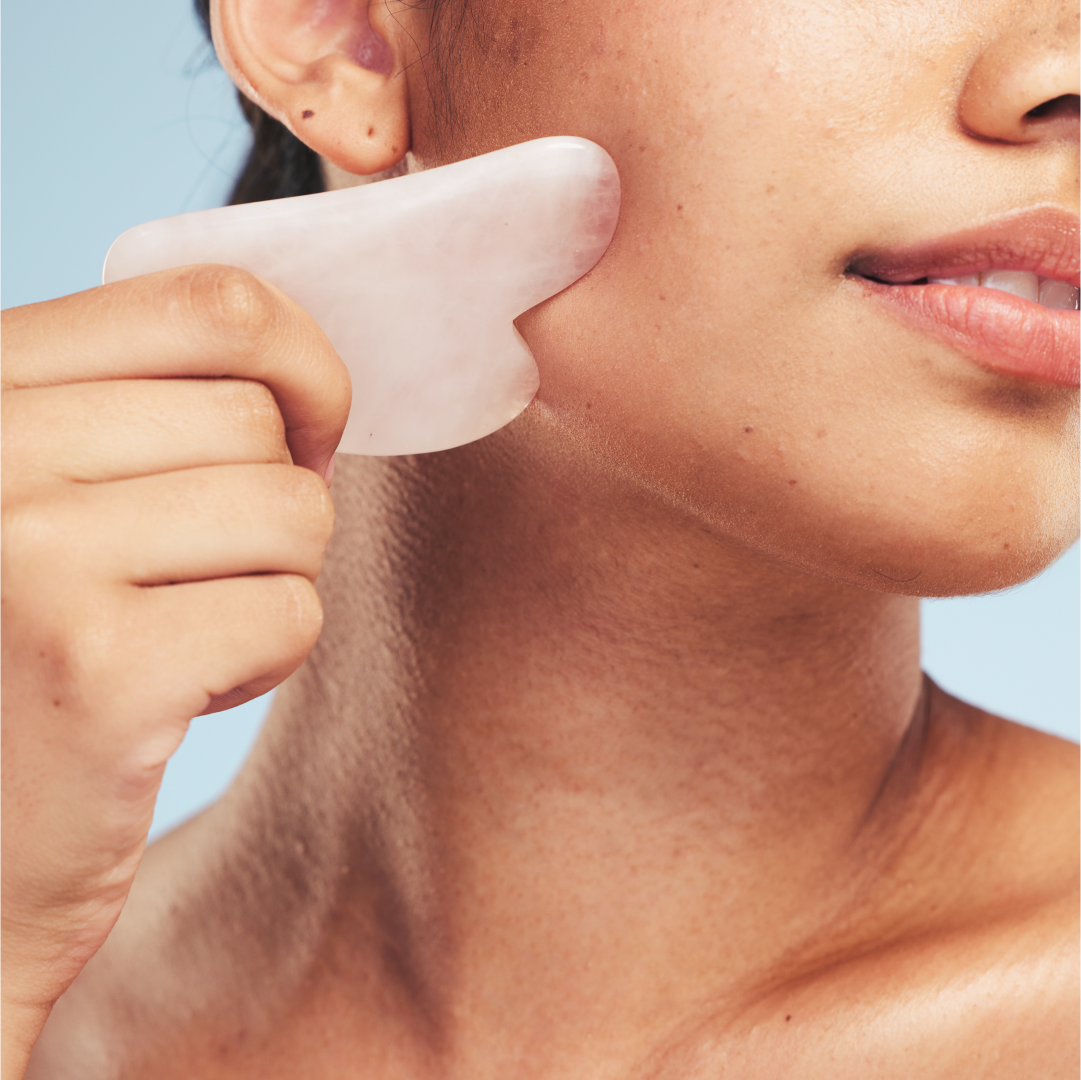 Gua Sha Tool, Massaggiatore Viso e Collo, Gua Sha Lenisce, Calma e Rilassa La Pelle, Elimina Il Gonfiore Degli Occhi Gua Sha Tool, Massaggiatore Viso e Collo, Gua Sha Lenisce, Calma e Rilassa La Pelle, Elimina Il Gonfiore Degli Occhi