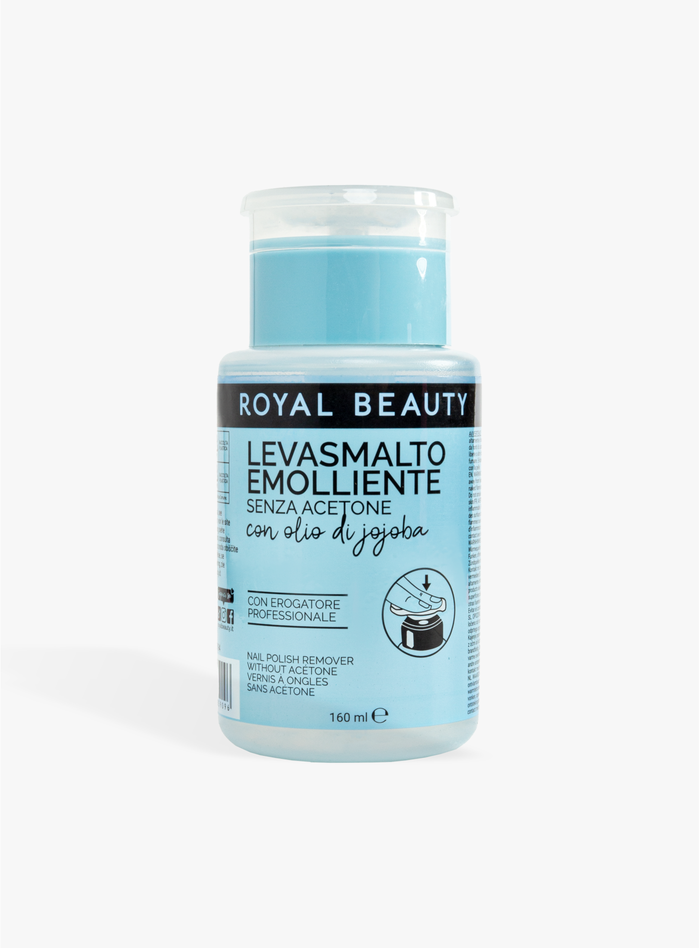 Solvente Unghie Emmoliente - Senza Acetone | Royal Beauty