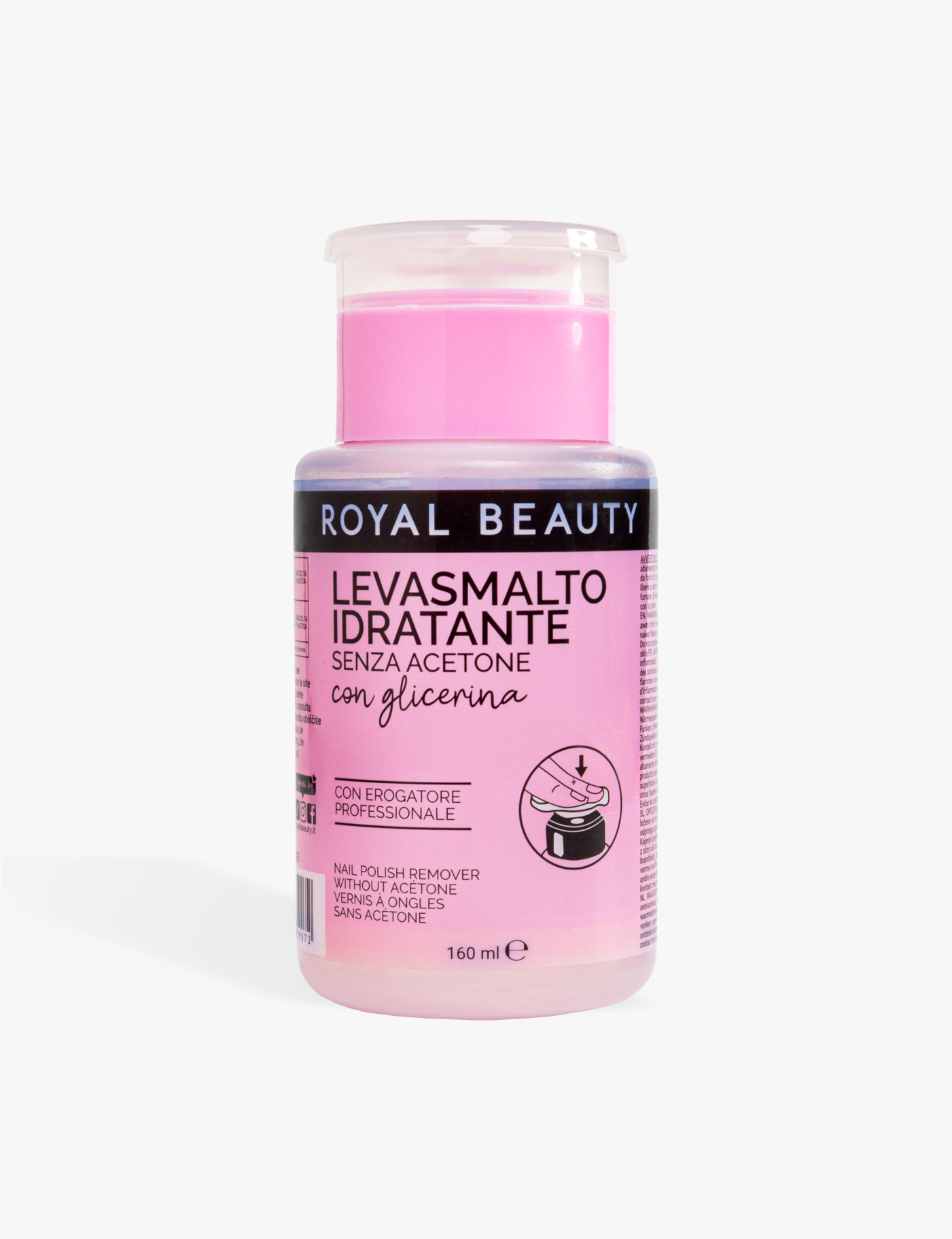 Solvente Unghie Idratante - Senza Acetone | Royal Beauty