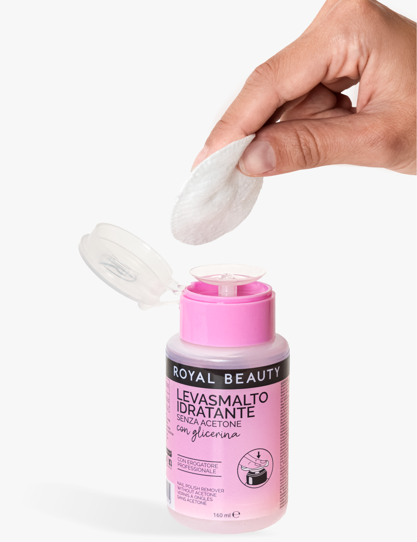 Solvente Unghie Idratante - Senza Acetone | Royal Beauty