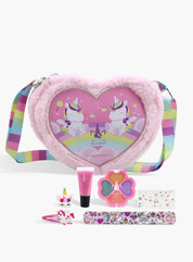 Pochette Peluche Rosa Unicorno -  | Royal Beauty