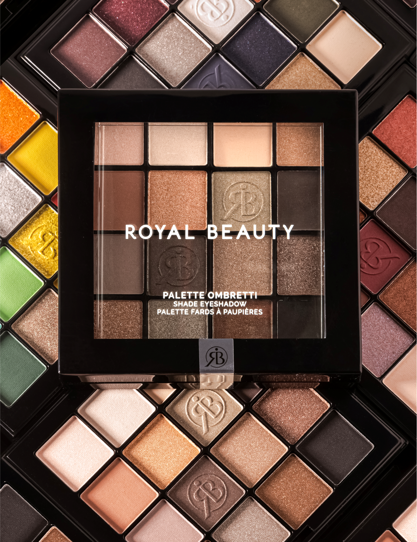 Palette 16 Ombretti - Brown | Royal Beauty