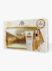 Pochette con siero polvere oro e peel-off -  | Royal Beauty