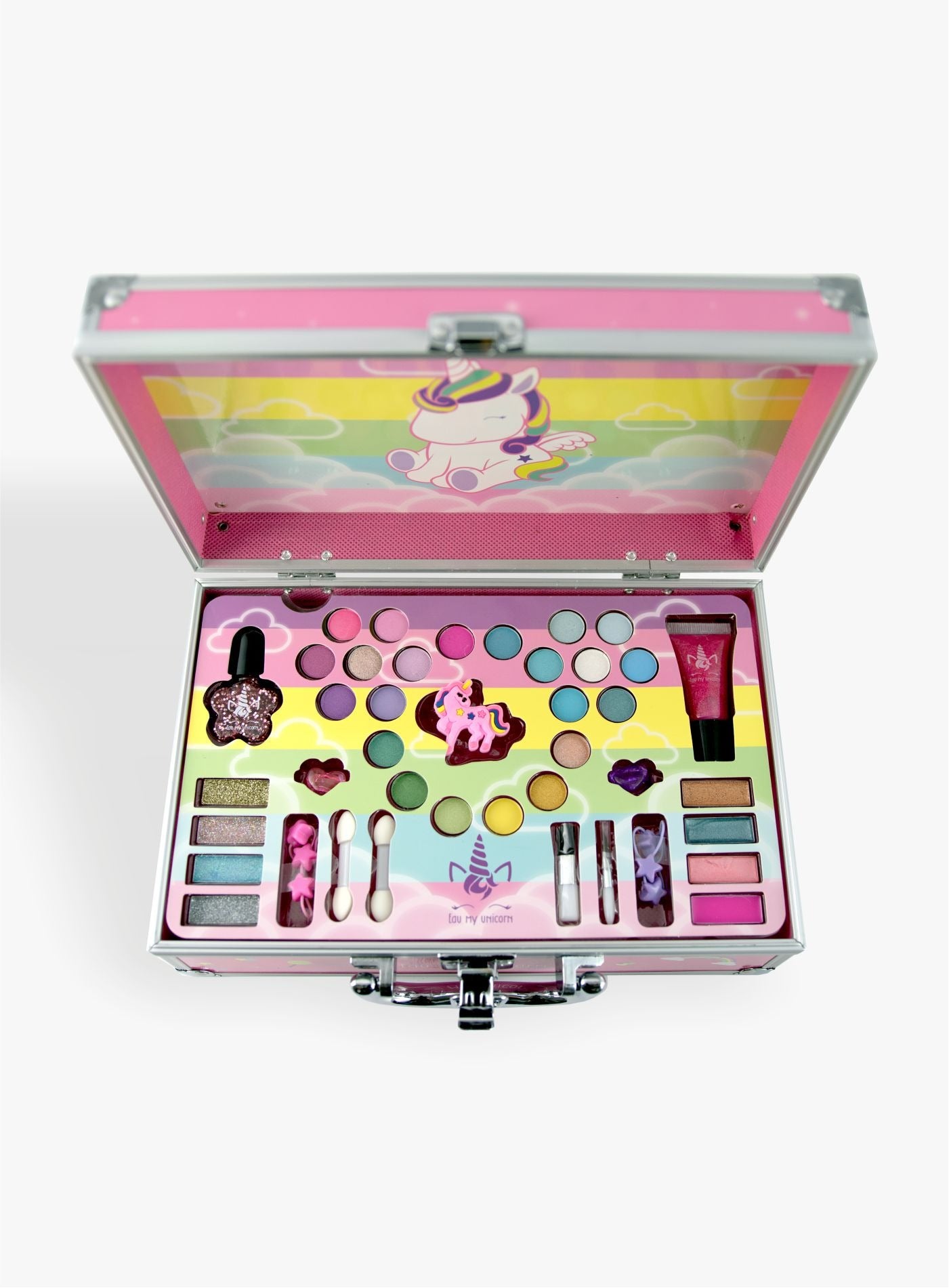 Funnyy Beauty Case Unicorno Da Viaggio - Trousse Appendibile Con Multi Tasche, Organizer Per Trucco E Toeletta, Regalo Per Donne E Ragazze