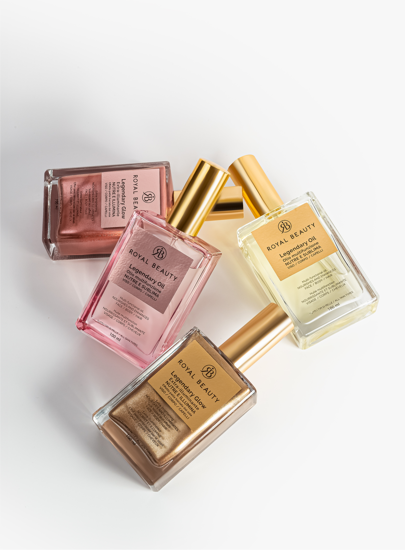 Olio corpo e shimmer: come illuminare la pelle tutto l'anno | Royal Beauty
