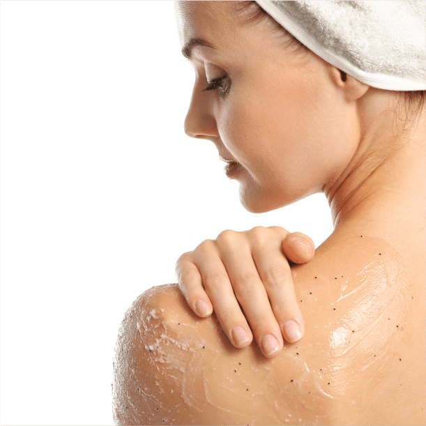 Come, quando e quante volte fare lo scrub corpo | Royal Beauty