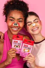 Patch Naso Anti-Imperfezioni Cat Shape SOS Punti Neri | 3 Patch -  | Royal Beauty