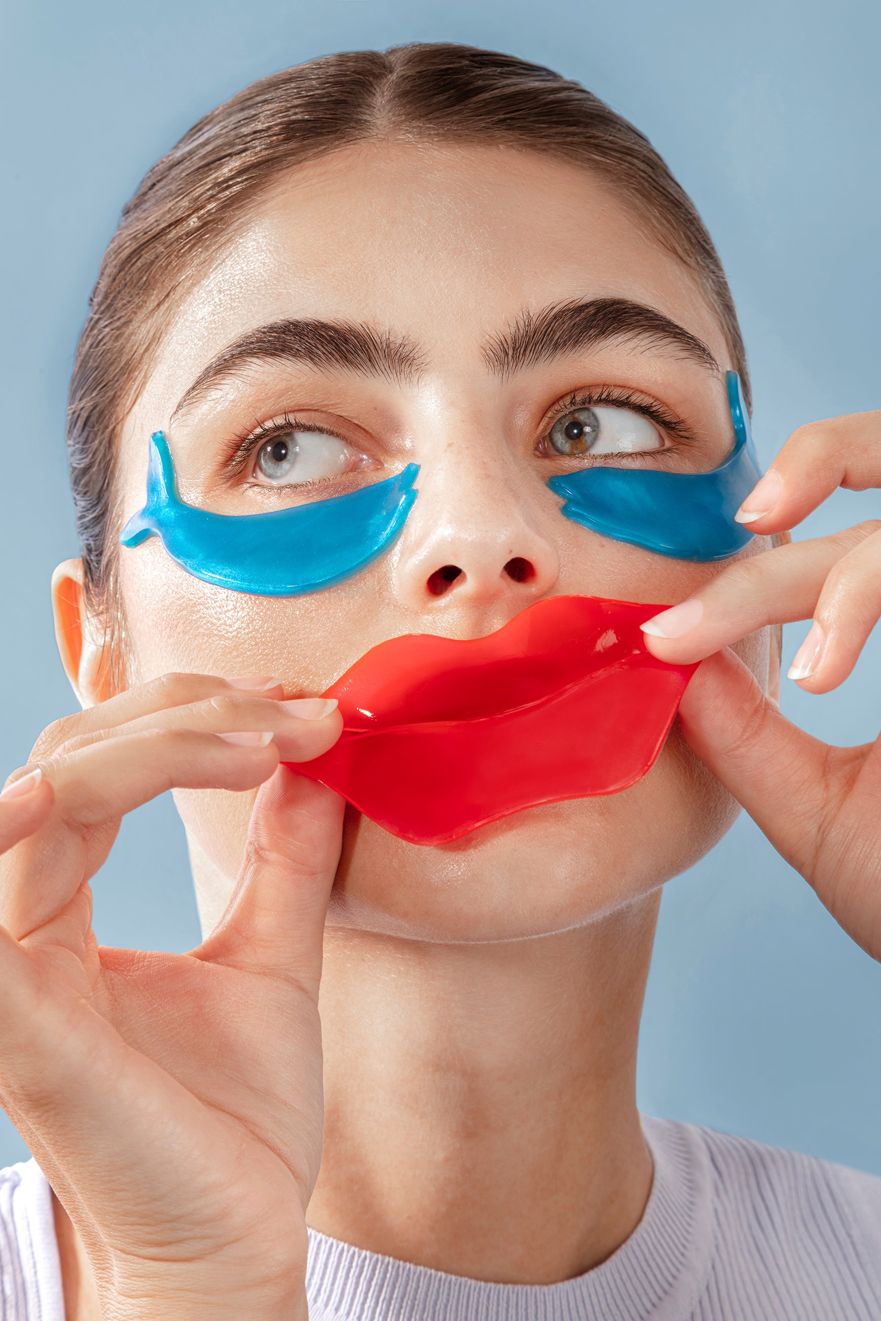 Patch Occhi + Maschera Labbra Acido Ialuronico + Collagene | Eye & Lip Patches Idratanti | Königliche Schönheit