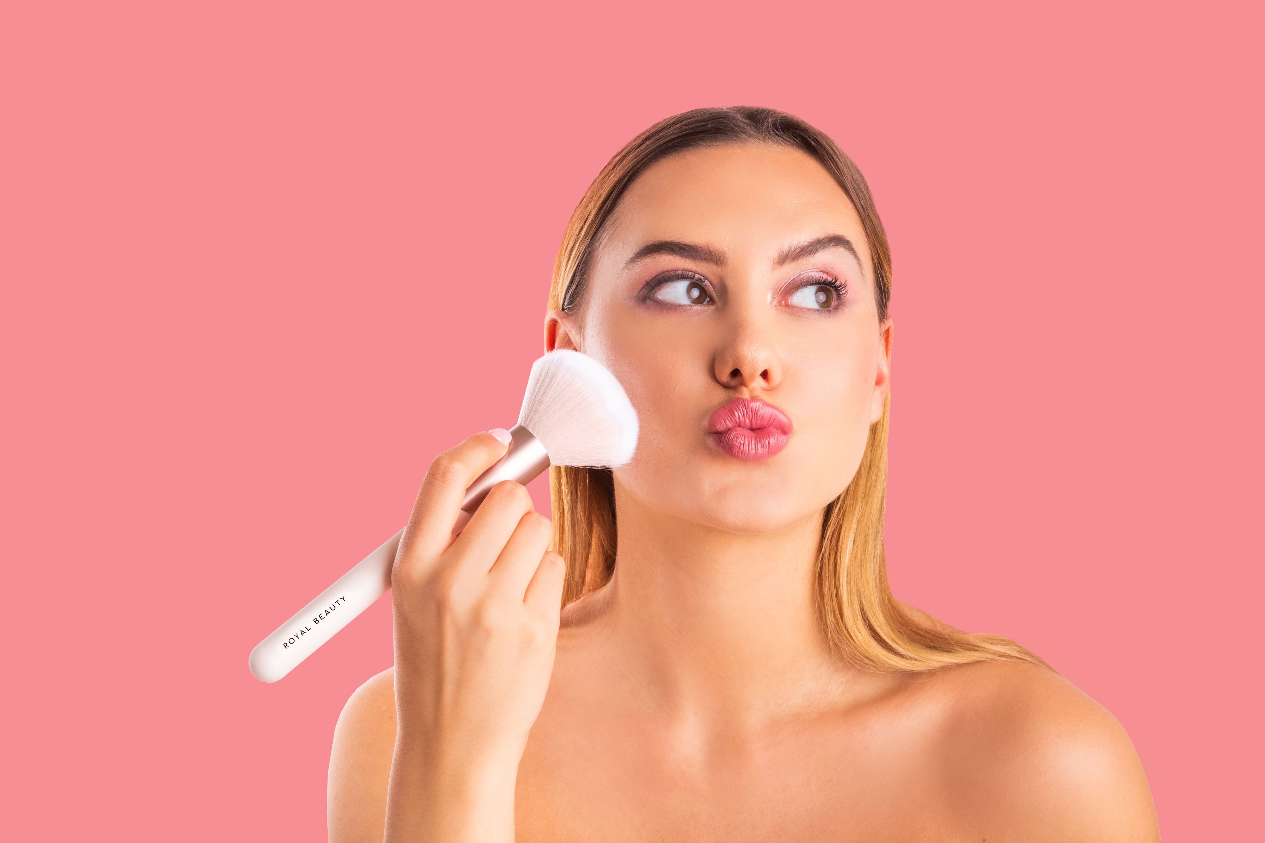 Pennello Make-Up per Blush e Polveri | Royal Beauty