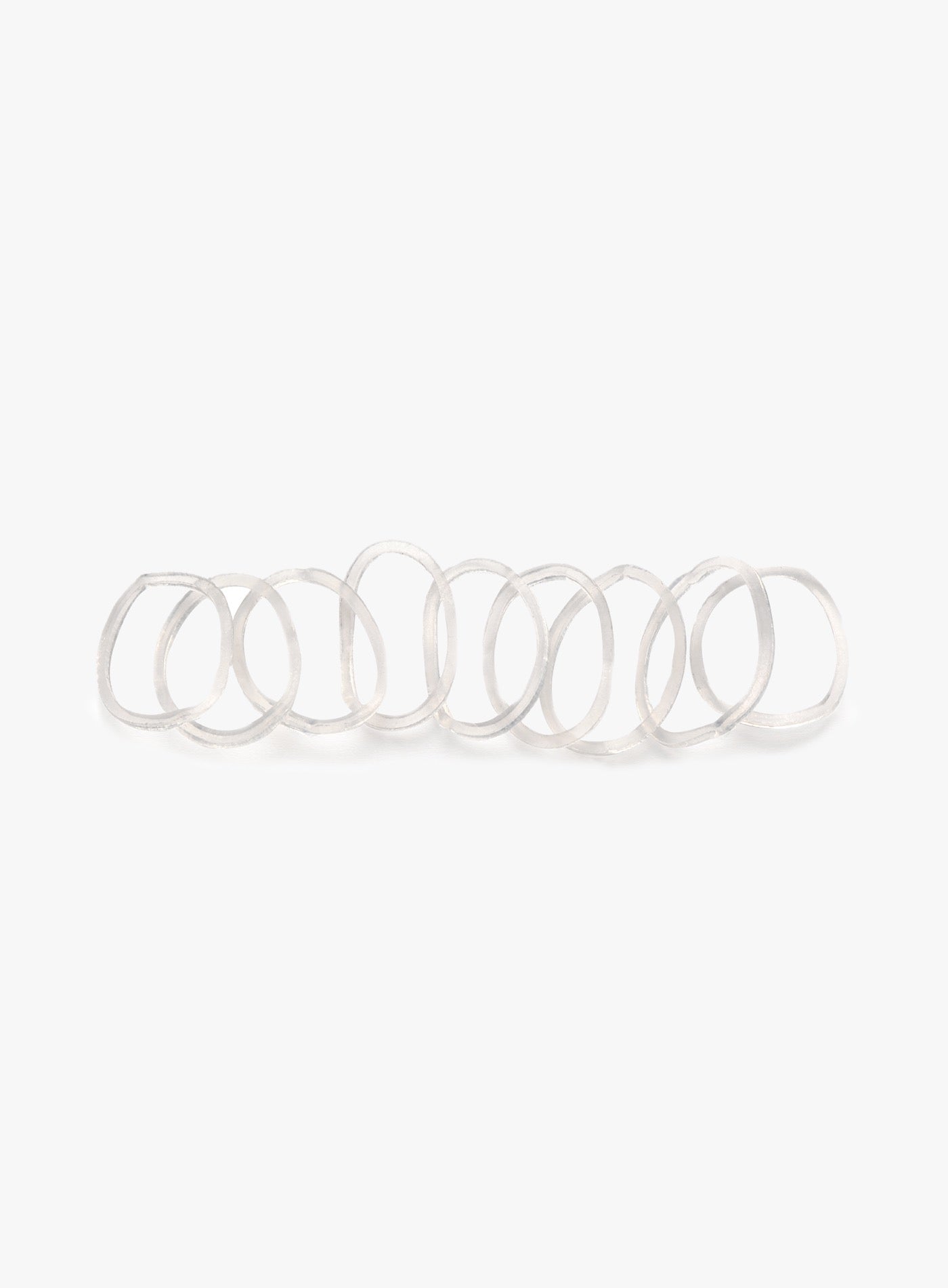 Elastici per treccine trasparenti 50 pezzi -  | Royal Beauty