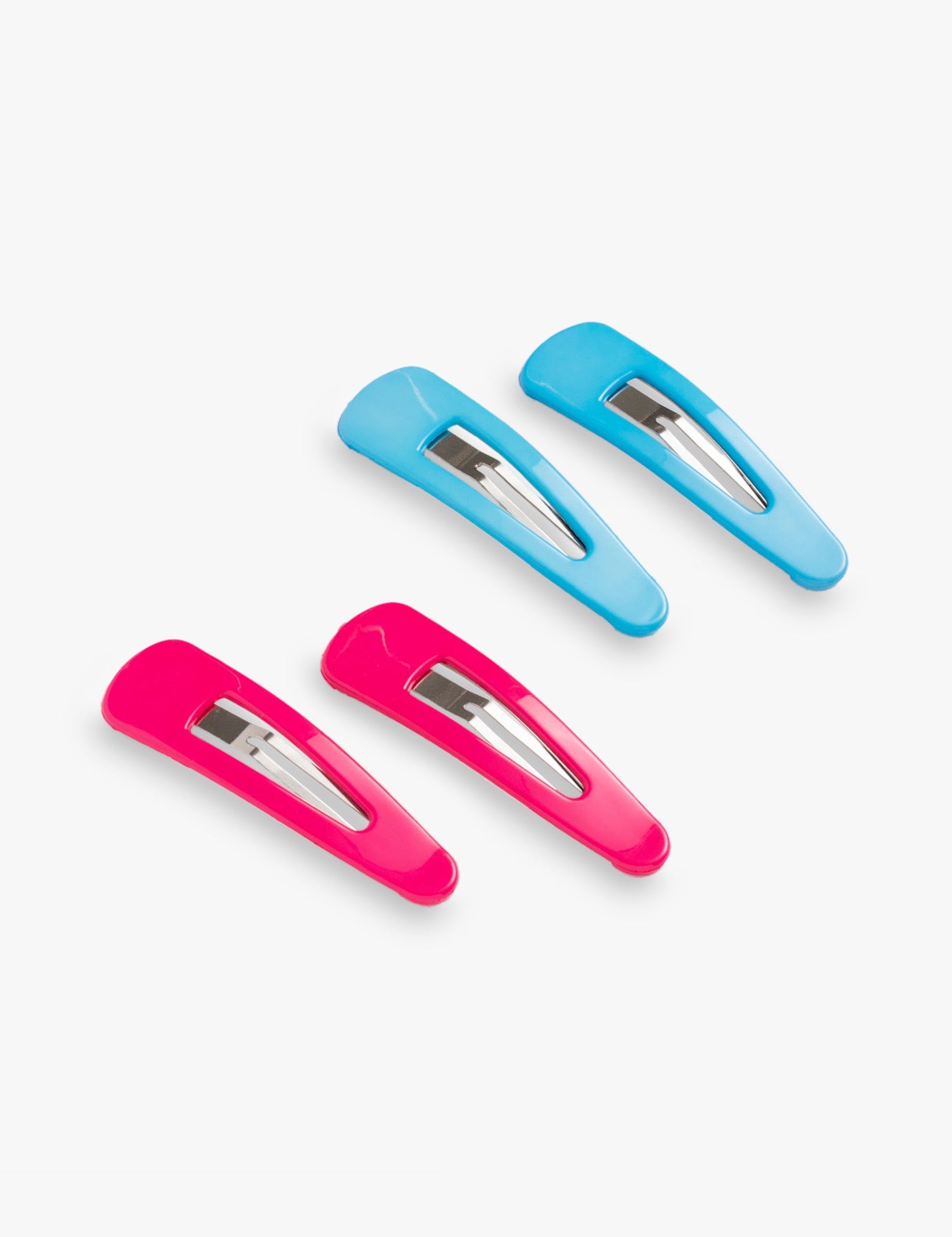 Haarclips in Rosa und Blau, 4 Stück - Haaraccessoires | Royal Beauty