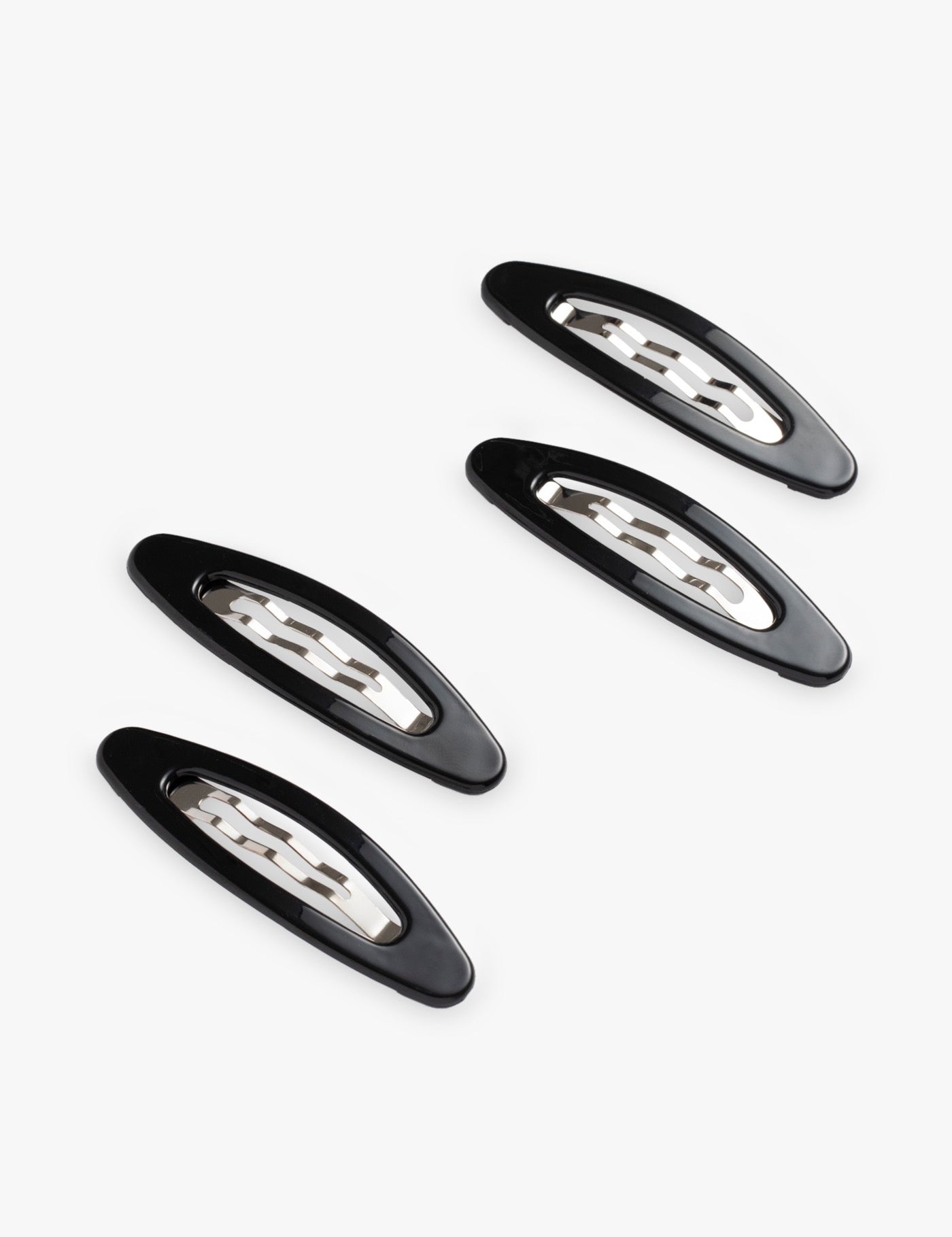 schwarze-haarclips-4-stück - Haaraccessoires | Royal Beauty