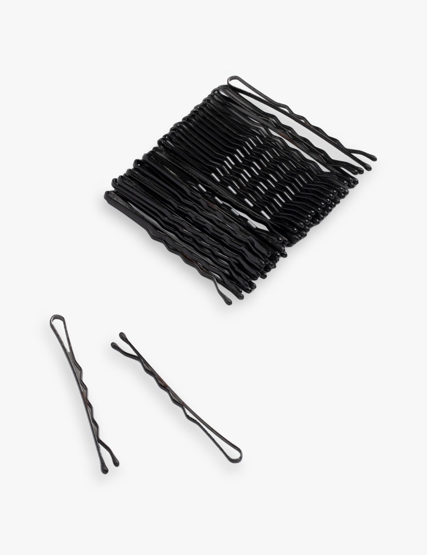 Set mit schwarzen Haarklemmen, 32 Stück - Haaraccessoires | Royal Beauty