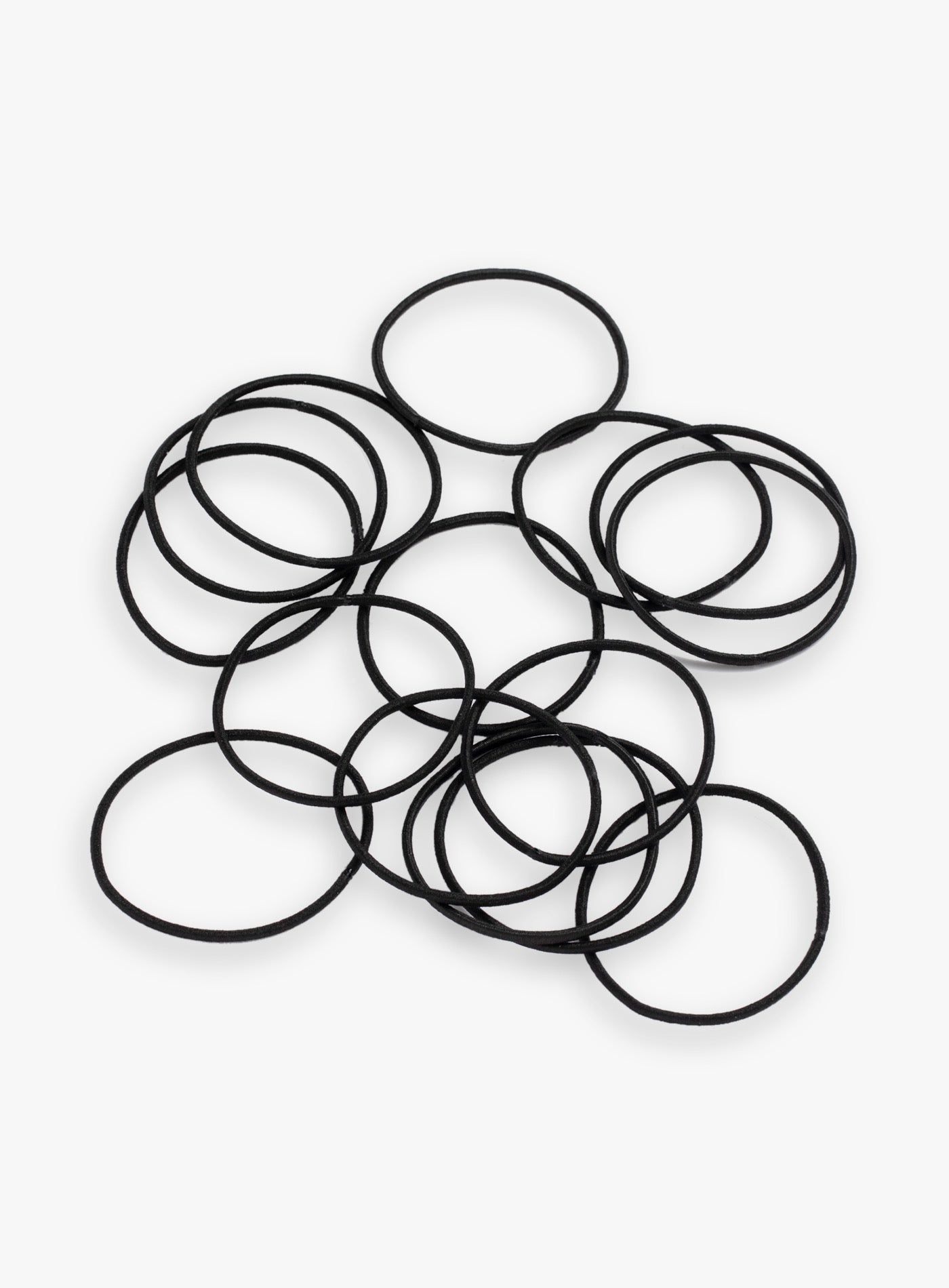 Elastici senza metallo neri 15 pezzi -  | Royal Beauty