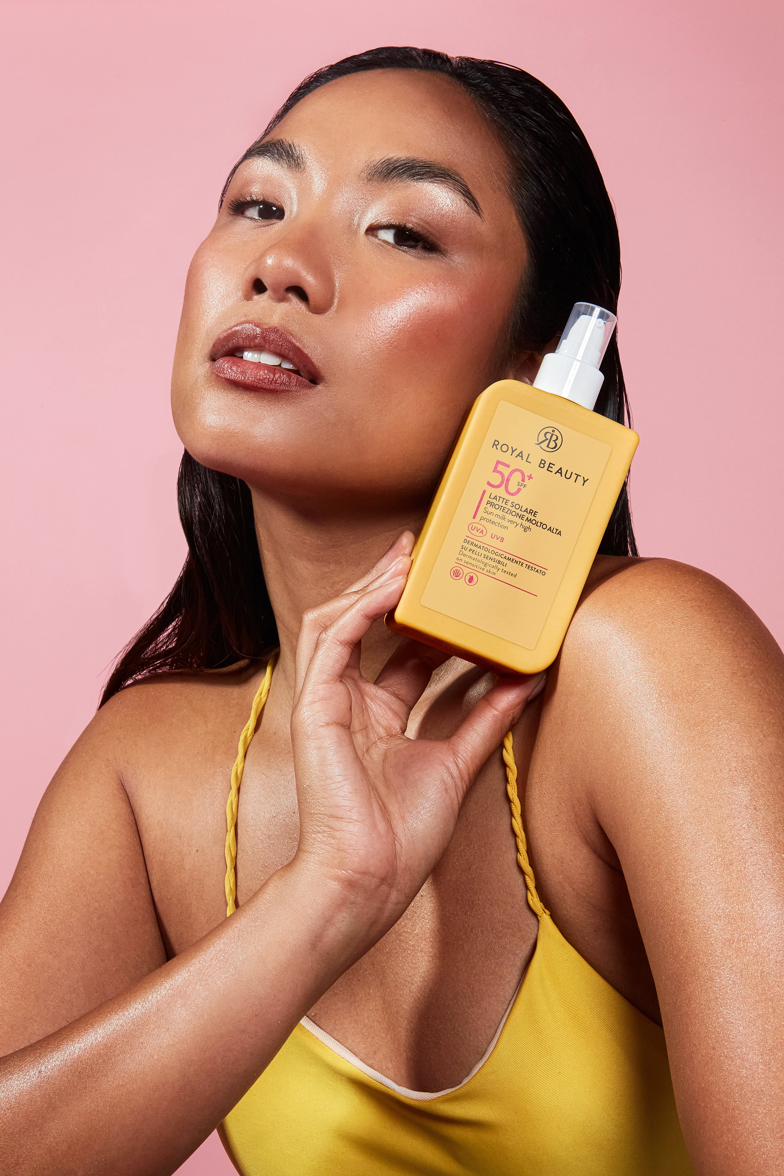 Latte Solare SPF 50+ | Protezione Molto Alta Corpo | Königliche Schönheit