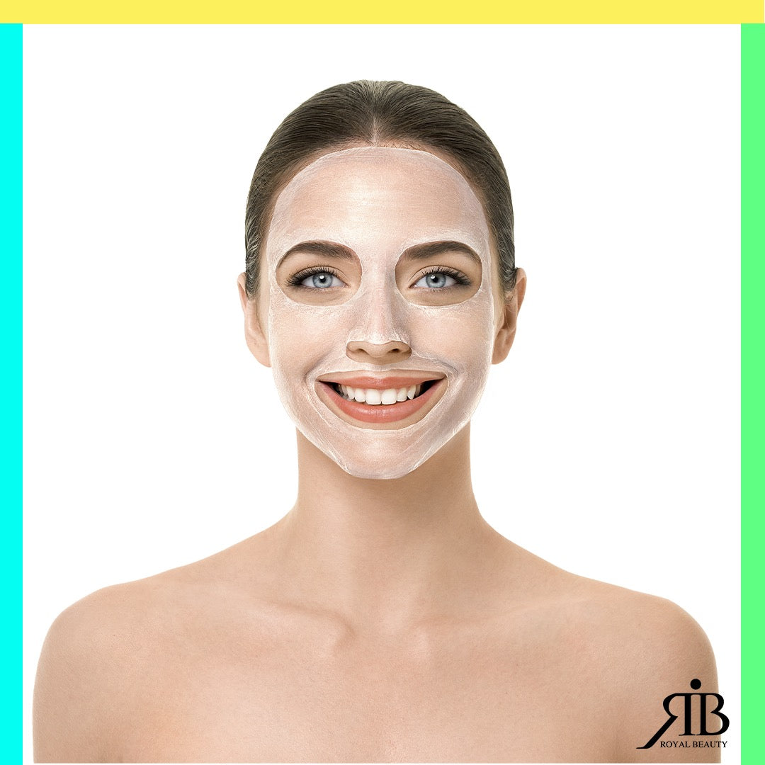 Maschera levigante effetto gel monouso | Royal Beauty