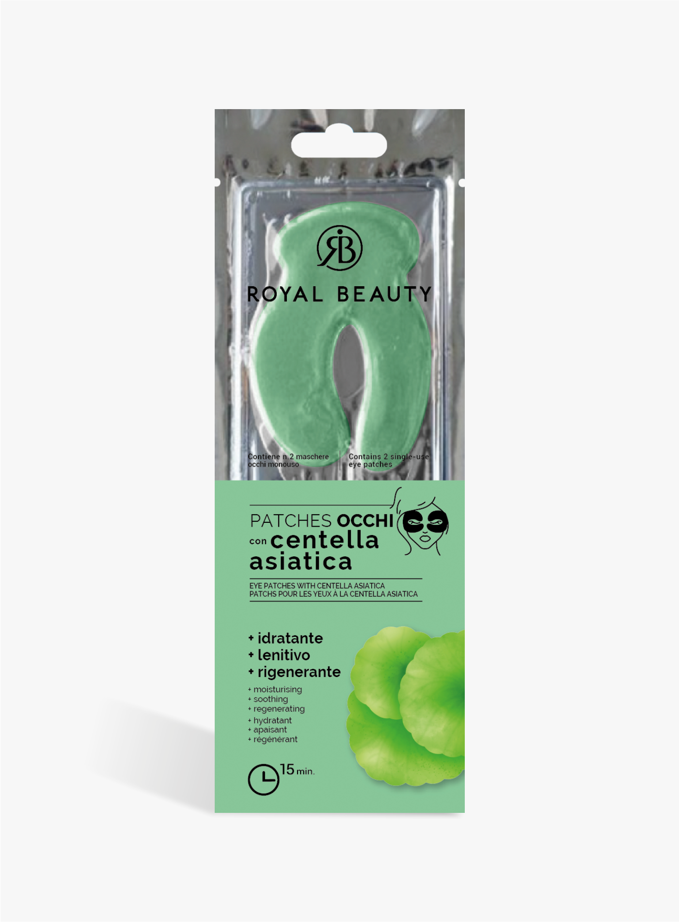 Patches Occhi C-Shape con Centella Asiatica -  | Royal Beauty