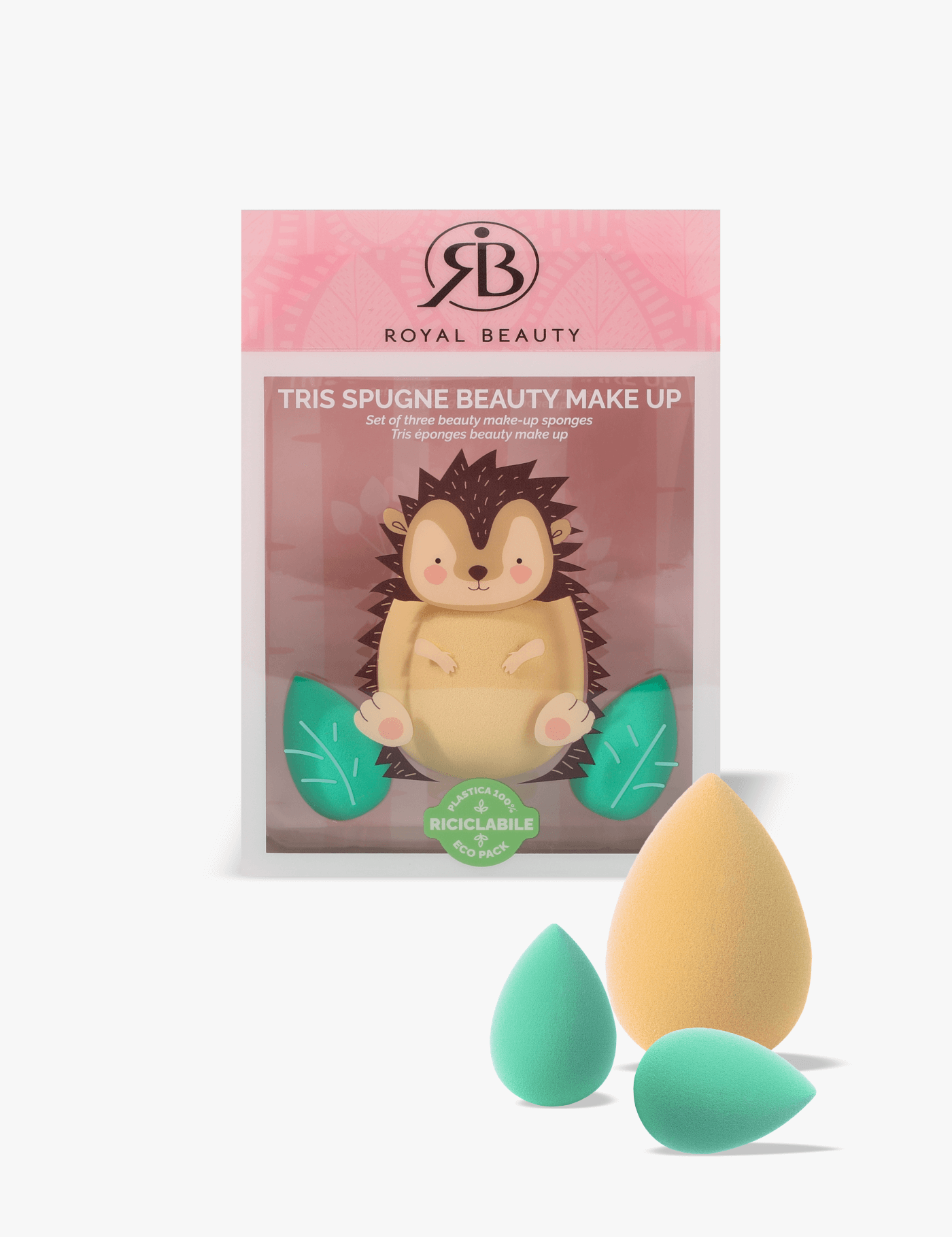 Beauty Blender Riccio - Set 3 Pezzi - Pennelli e Accessori Make Up | Royal Beauty
