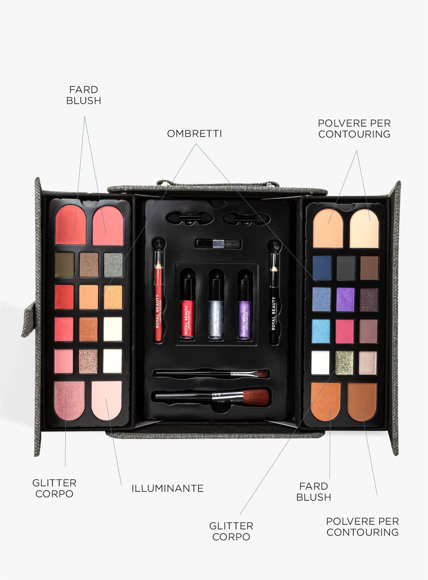 Make-up-Koffer Ambra | Royal Beauty