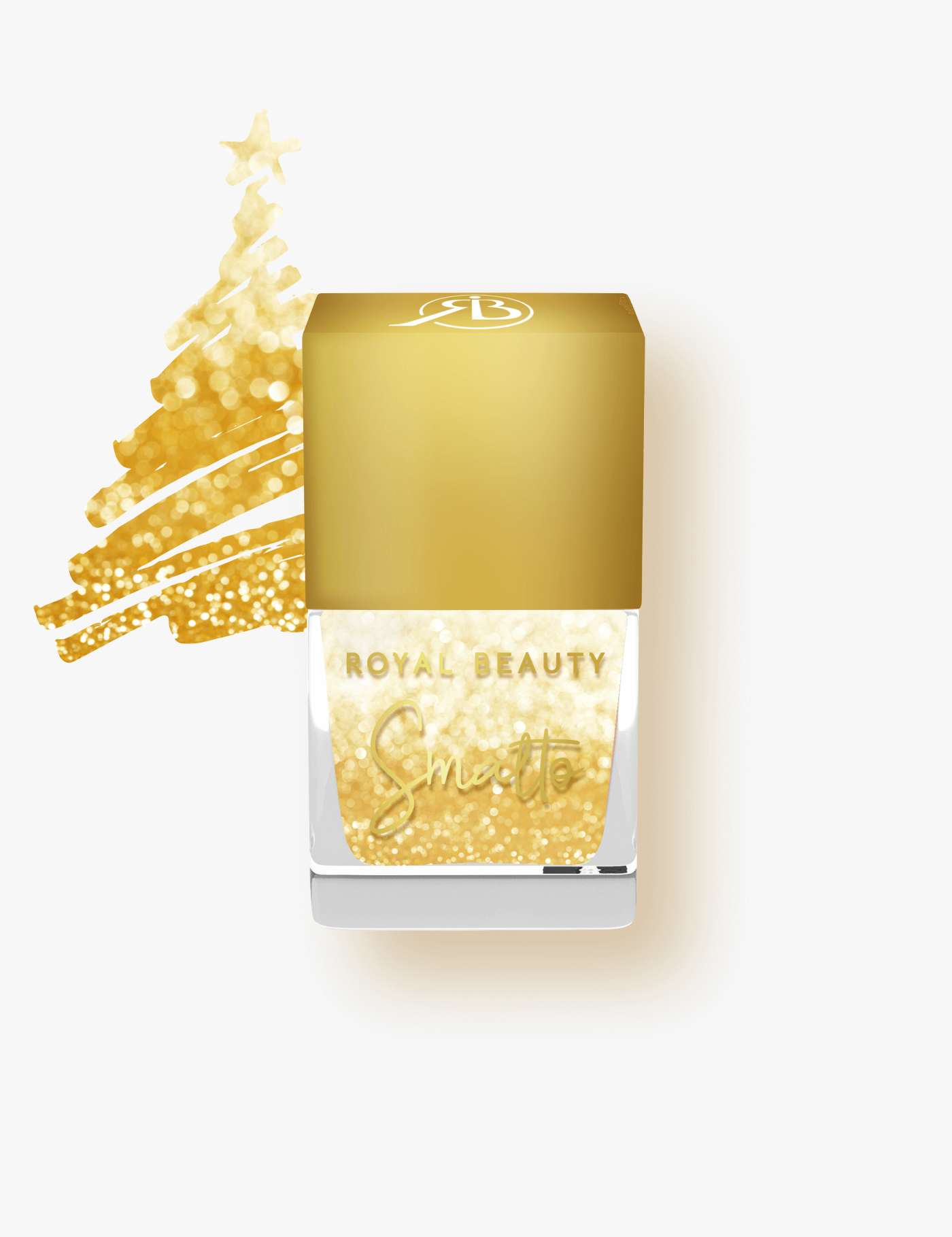 Smalto XMAS Collection Glitter Oro - Smalti per Unghie | Royal Beauty