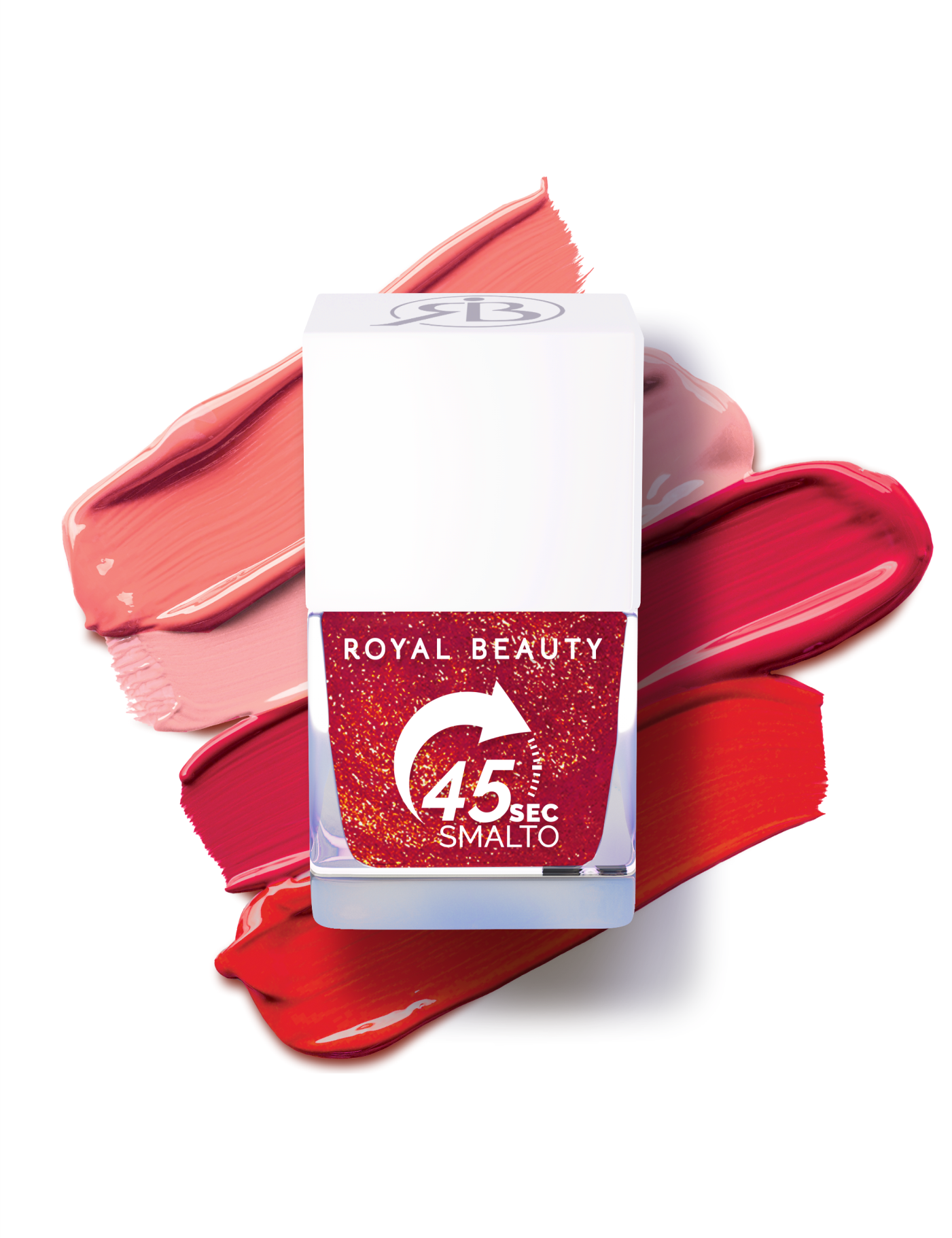 Smalto 45 Secondi Pesca Perlato - Smalti Asciugatura Rapida | Royal Beauty