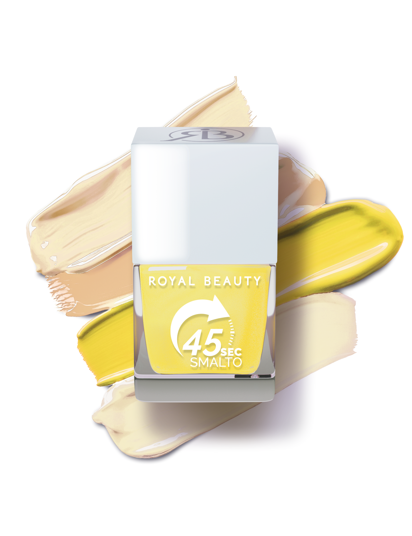 Smalto 45 Secondi Giallo Pastello - Smalti Asciugatura Rapida | Royal Beauty