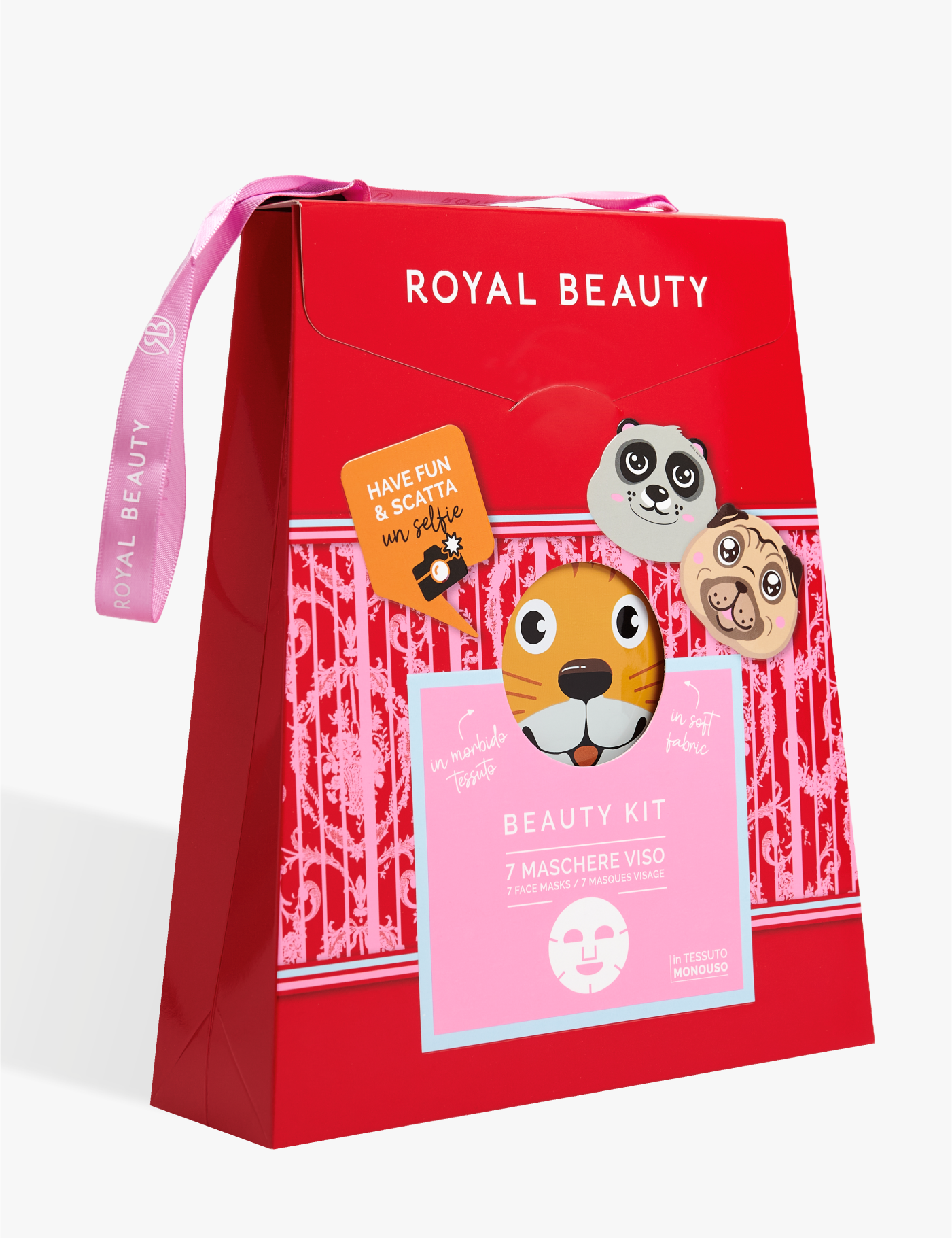 Cofanetto Regalo - 7 Maschere Animali - Novità | ROYAL BEAUTY
