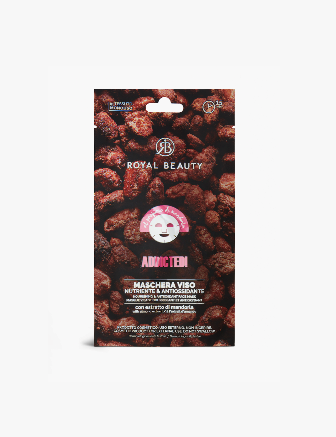 Maschera Viso Mandorla Nutriente & Antiossidante | Face Mask Gourmand - Gesichtsmasken | ROYAL BEAUTY