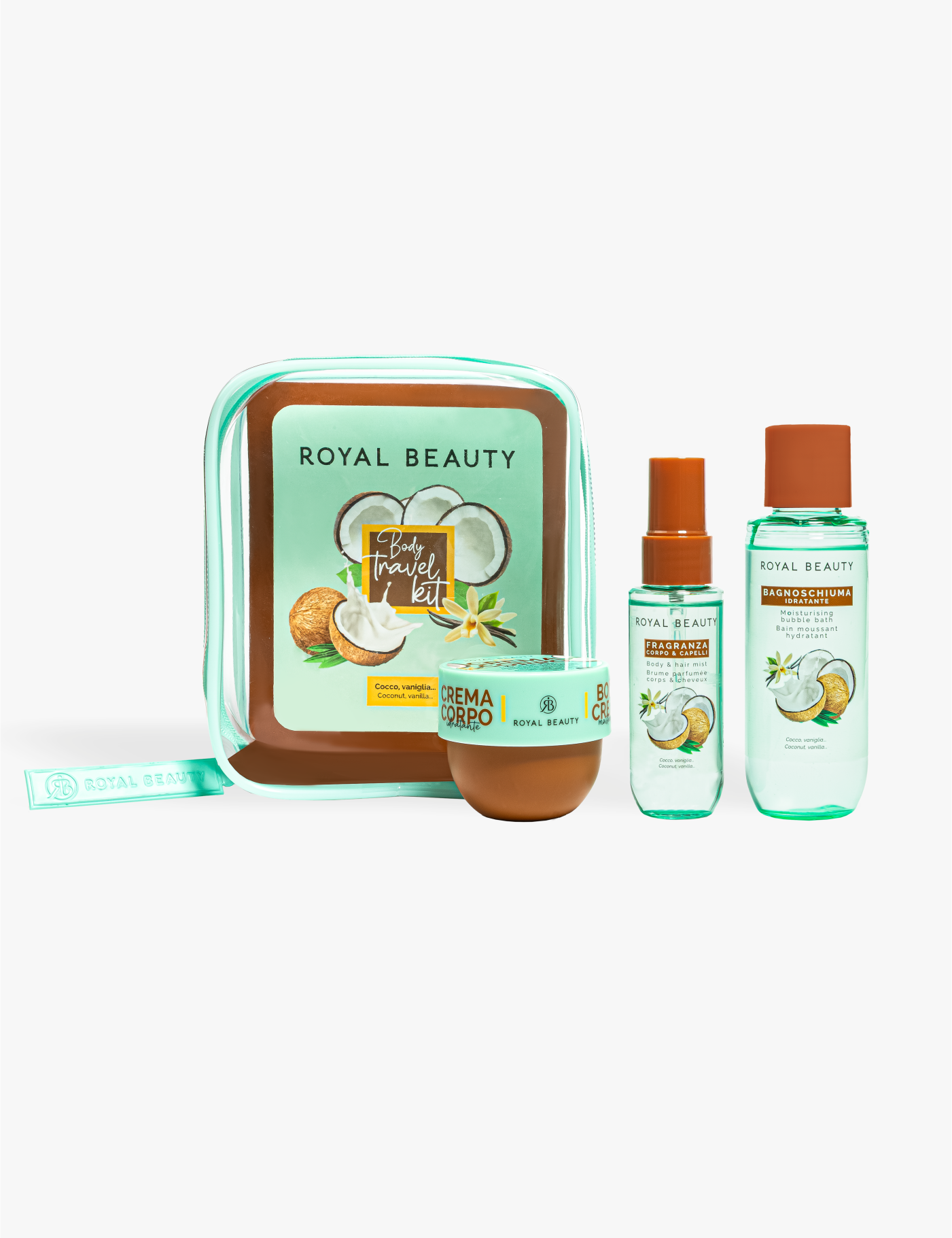 Body Travel Kit - N° 3 - Prodotti per Capelli | ROYAL BEAUTY