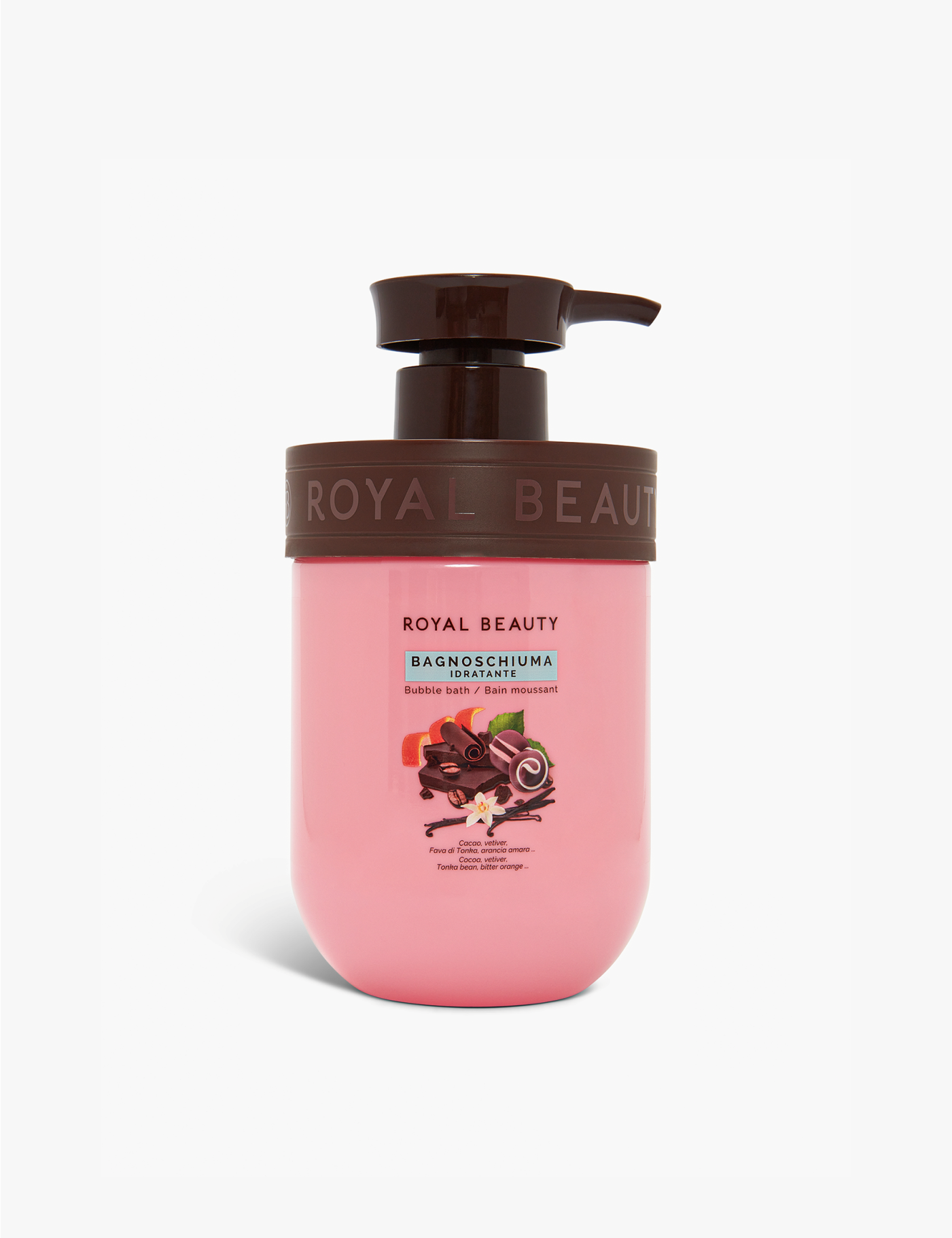 Bagnoschiuma Idratante N°12 | Cioccolato Gourmand - Creme Corpo Gourmand | ROYAL BEAUTY