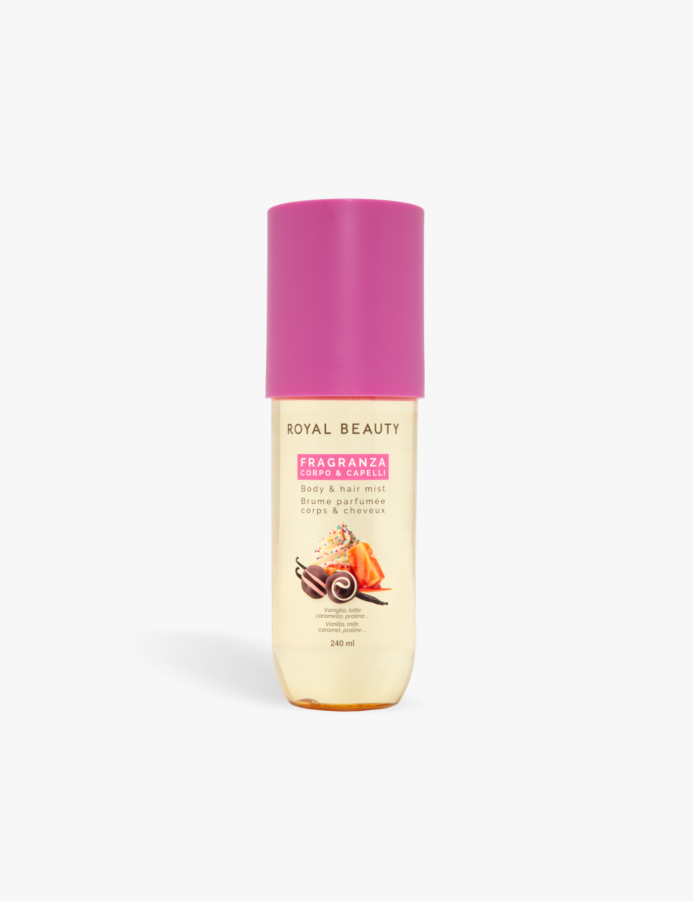 Fragranza Corpo & Capelli N°13 | Vaniglia Gourmand - Creme Corpo Gourmand | ROYAL BEAUTY