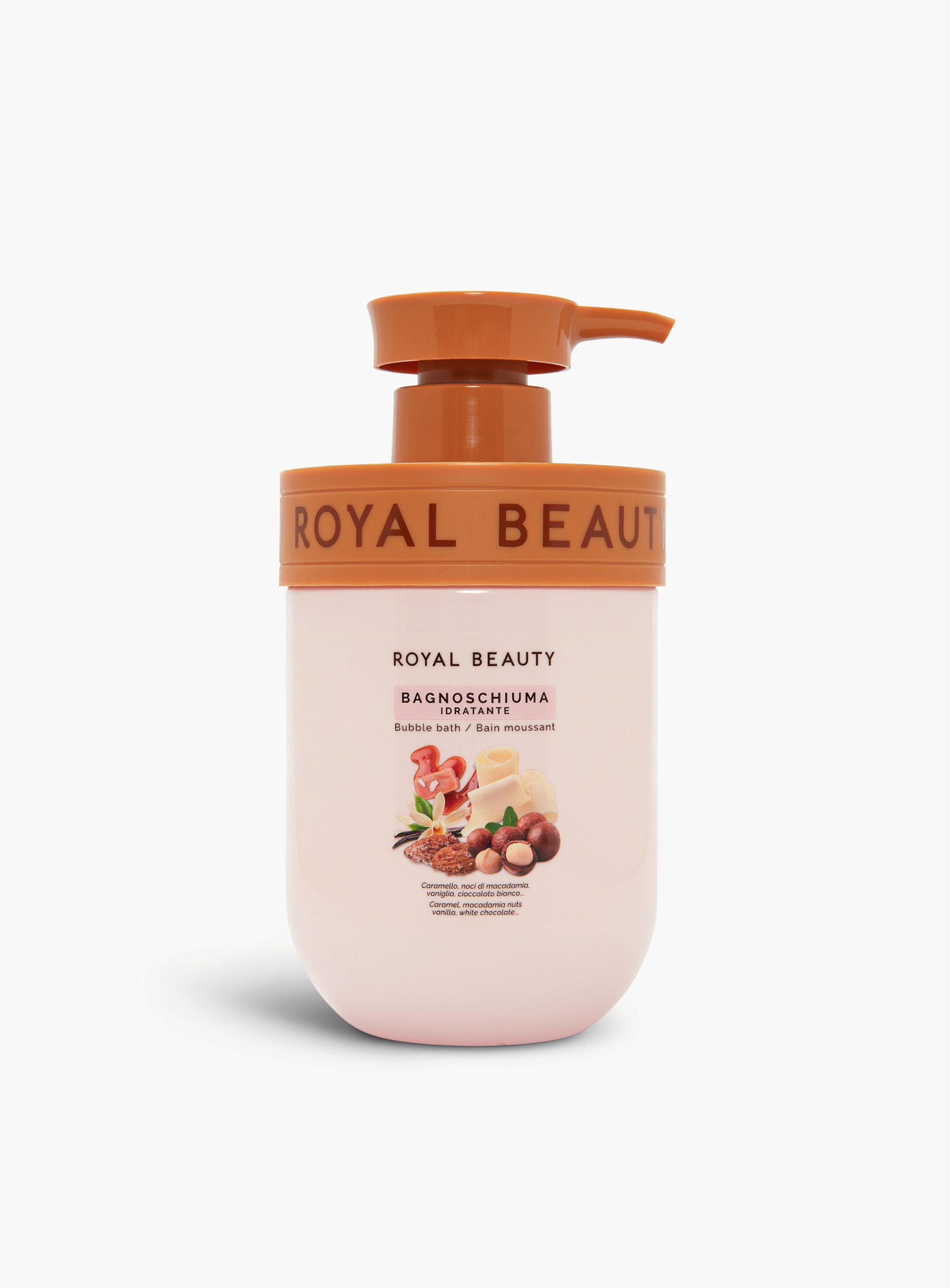 Bagnoschiuma Idratante N°4 Noci di Macadamia, Vaniglia & Cioccolato Bianco -  | Royal Beauty