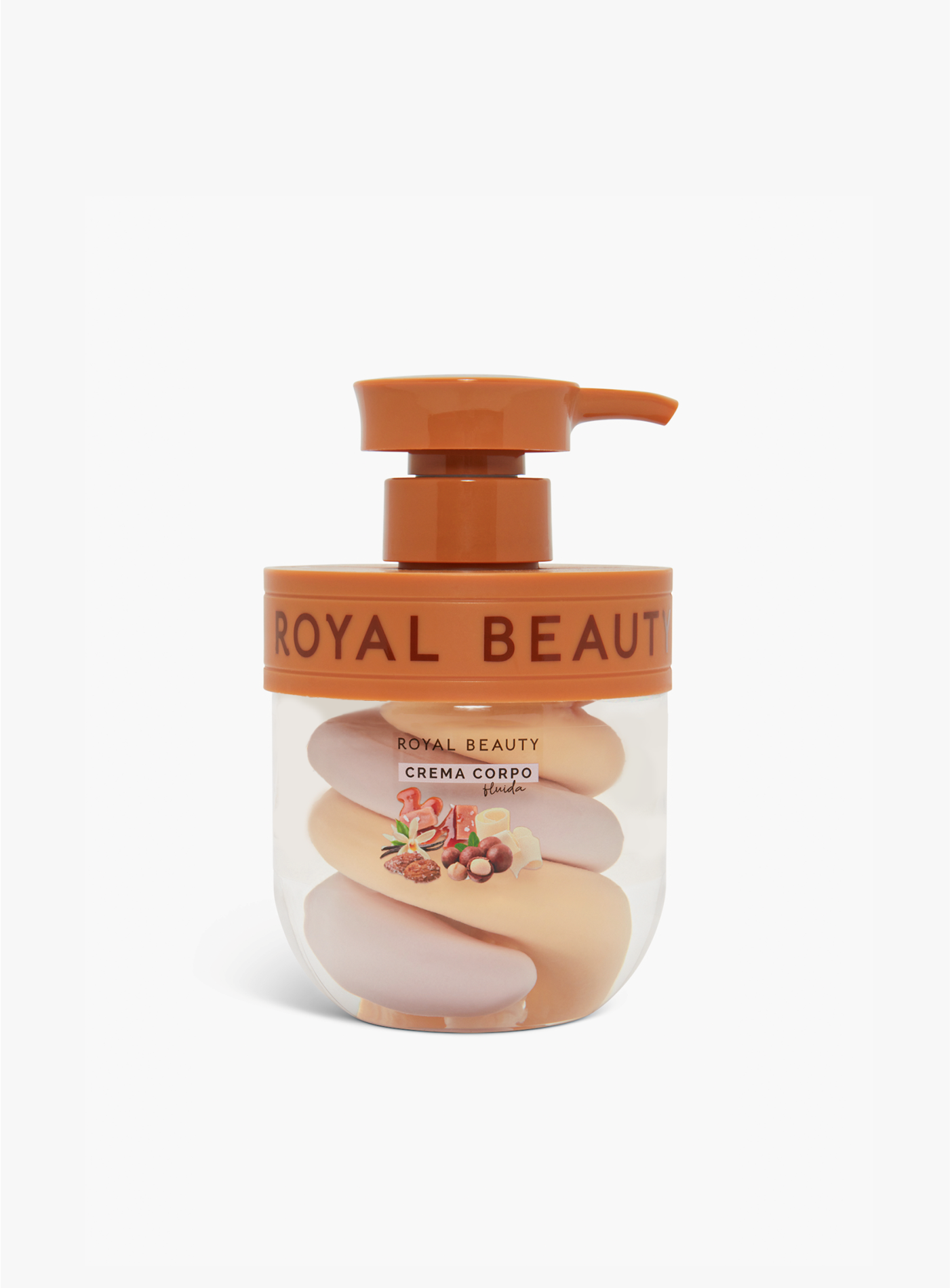 Crema Corpo Fluida N°4 Noci di Macadamia, Vaniglia & Cioccolato Bianco -  | Royal Beauty