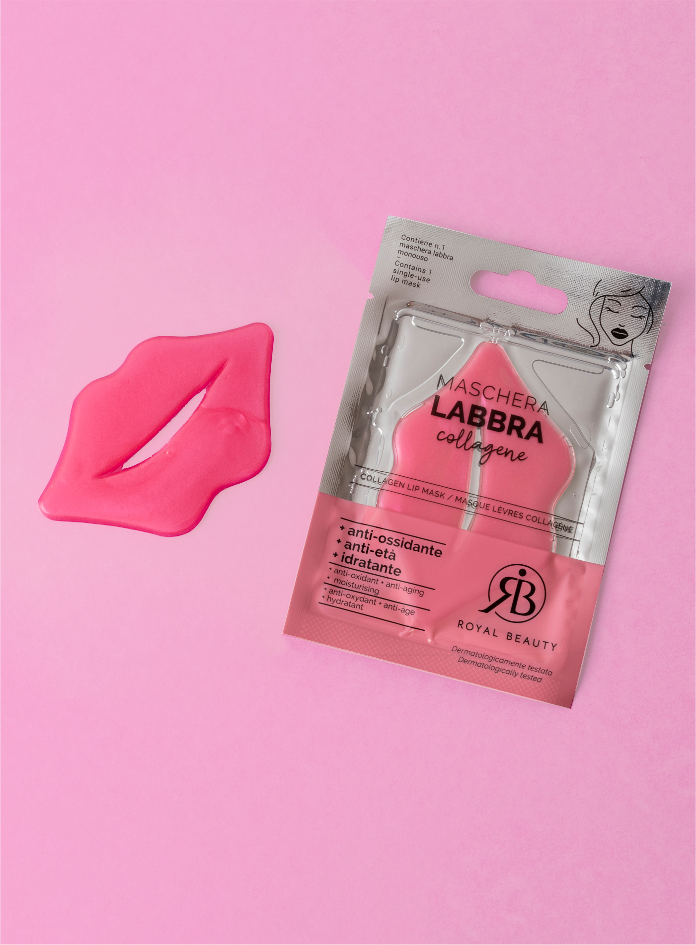 Patch Labbra al Collagene Anti Ossidante | Royal Beauty
