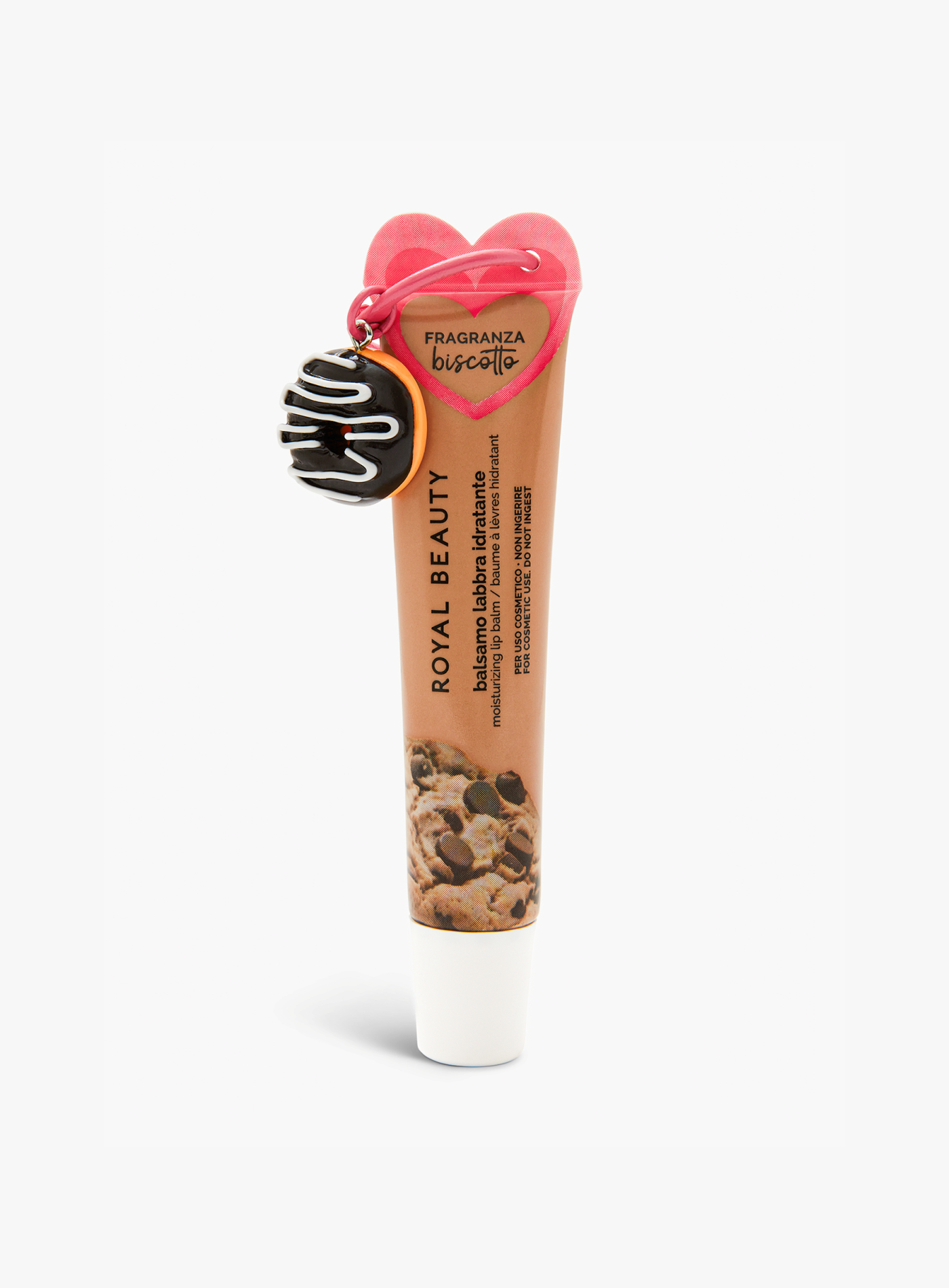 Lip Balm Biscotto con Charm | Balsamo Labbra Gourmand -  | Royal Beauty