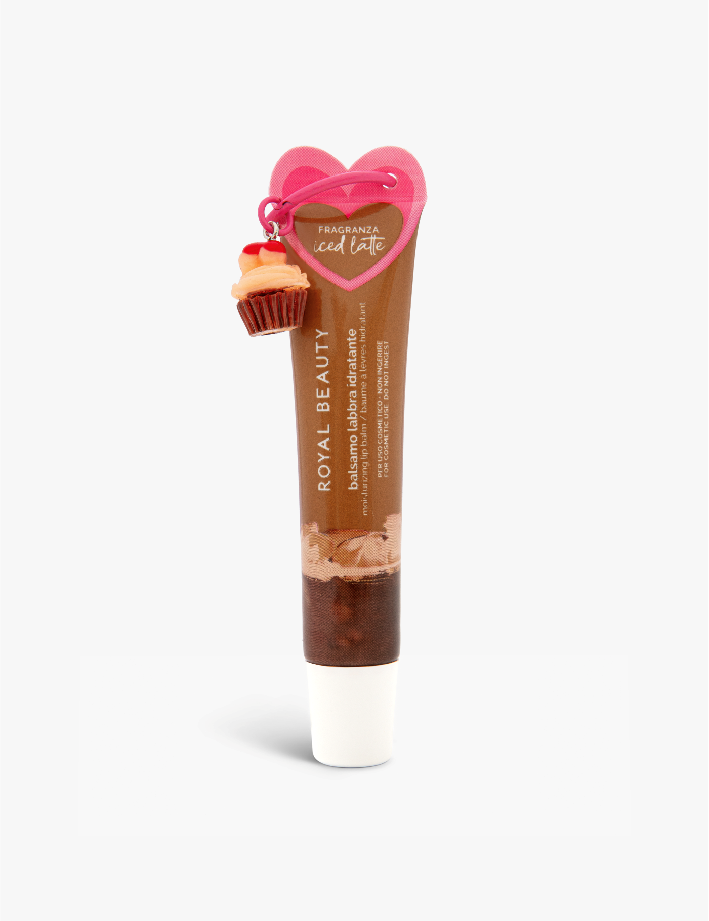 Balsamo Labbra Iced Latte con Charm | Lip Balm Gourmand - All | ROYAL BEAUTY
