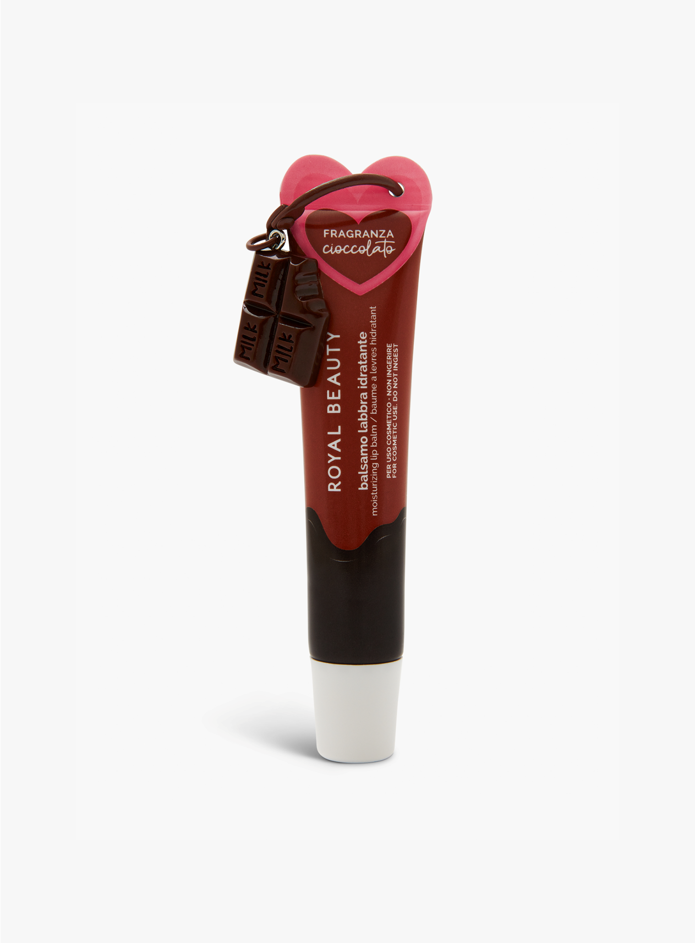 Balsamo Labbra Cioccolato con Charm | Lip Balm Gourmand -  | Royal Beauty
