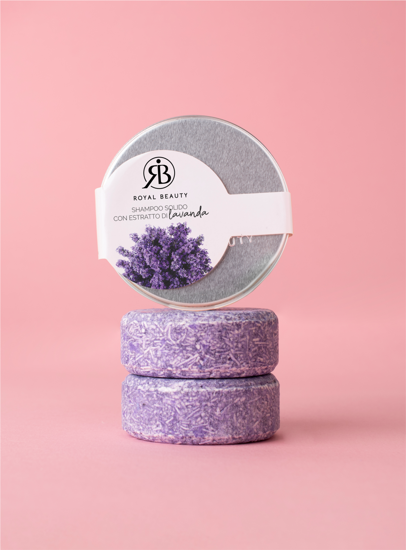 Shampoo solido con estratto di lavanda | Royal Beauty