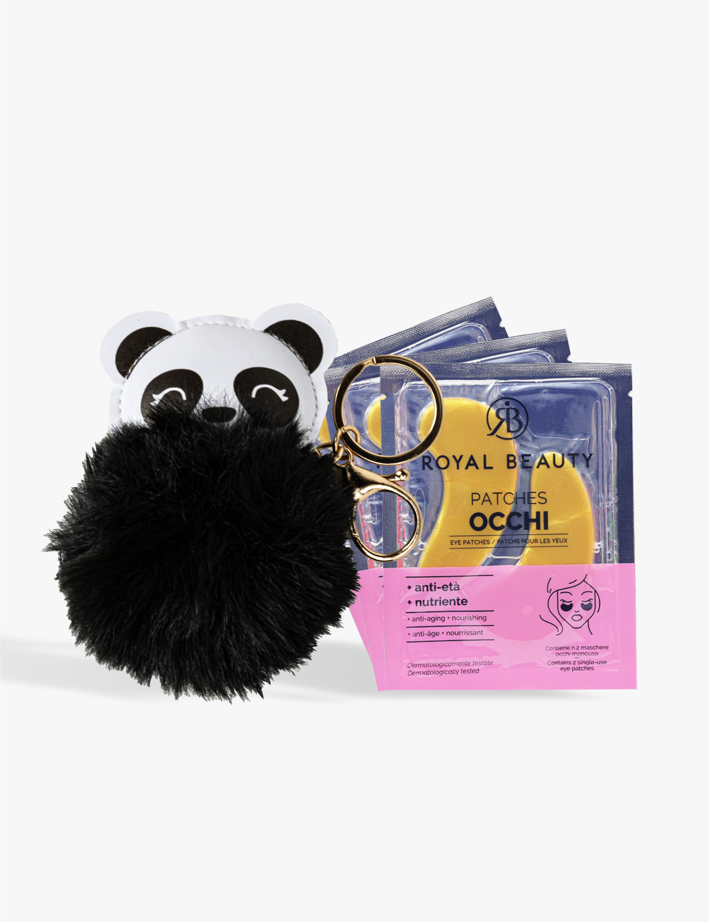 Palla Di Natale - Portachiavi E Tre Patches Occhi - All | ROYAL BEAUTY