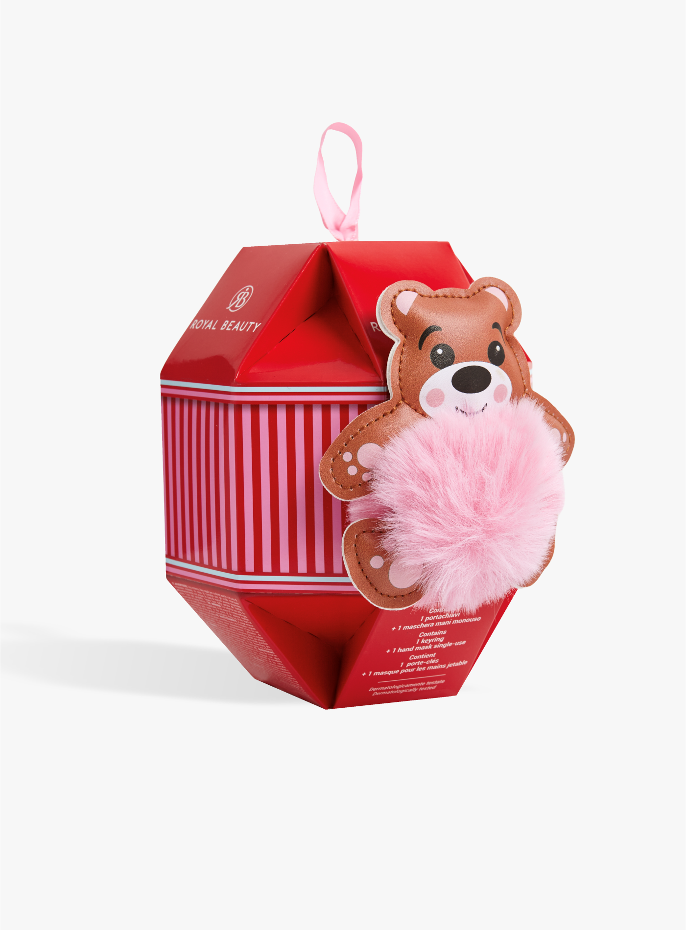 Weihnachtskugel - Schlüsselanhänger und Handmaske -  | Königliche Schönheit