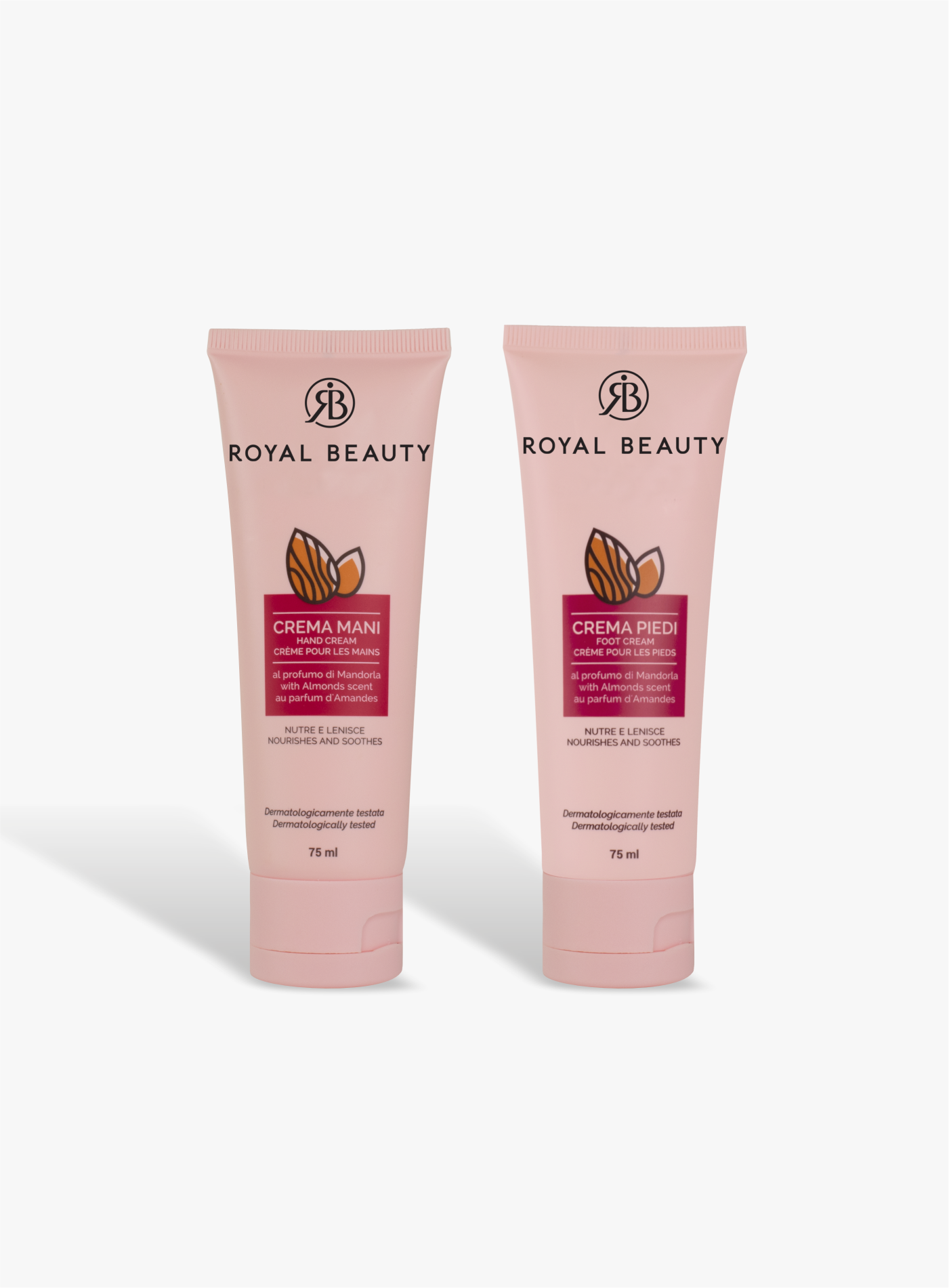 Kit Crema Mani e Piedi - Mandorla | Royal Beauty