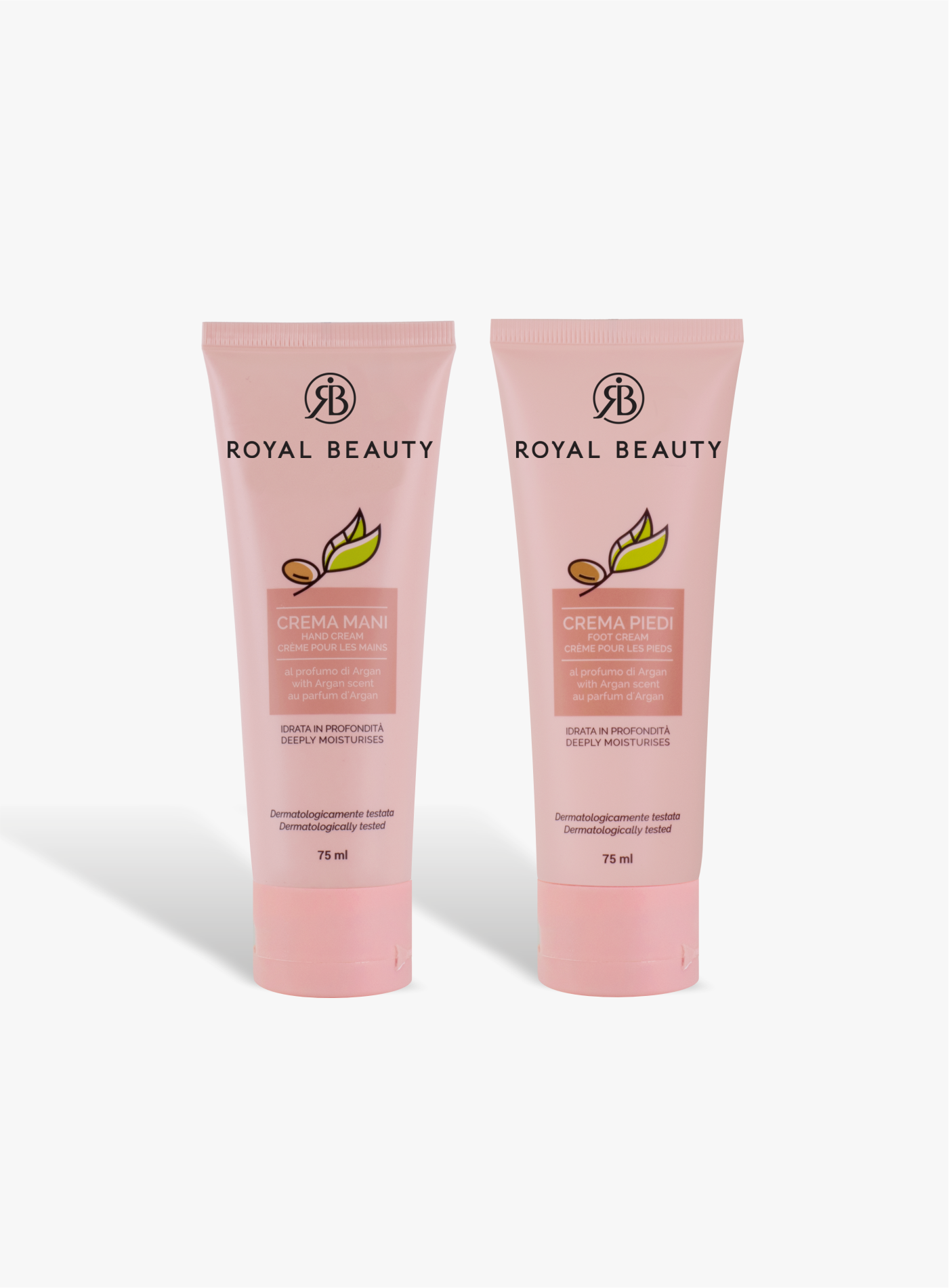 Kit Crema Mani e Piedi - Argan | Royal Beauty