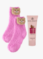 Kit Morbidi Calzini e Crema Piedi - Mandorla -  | Royal Beauty