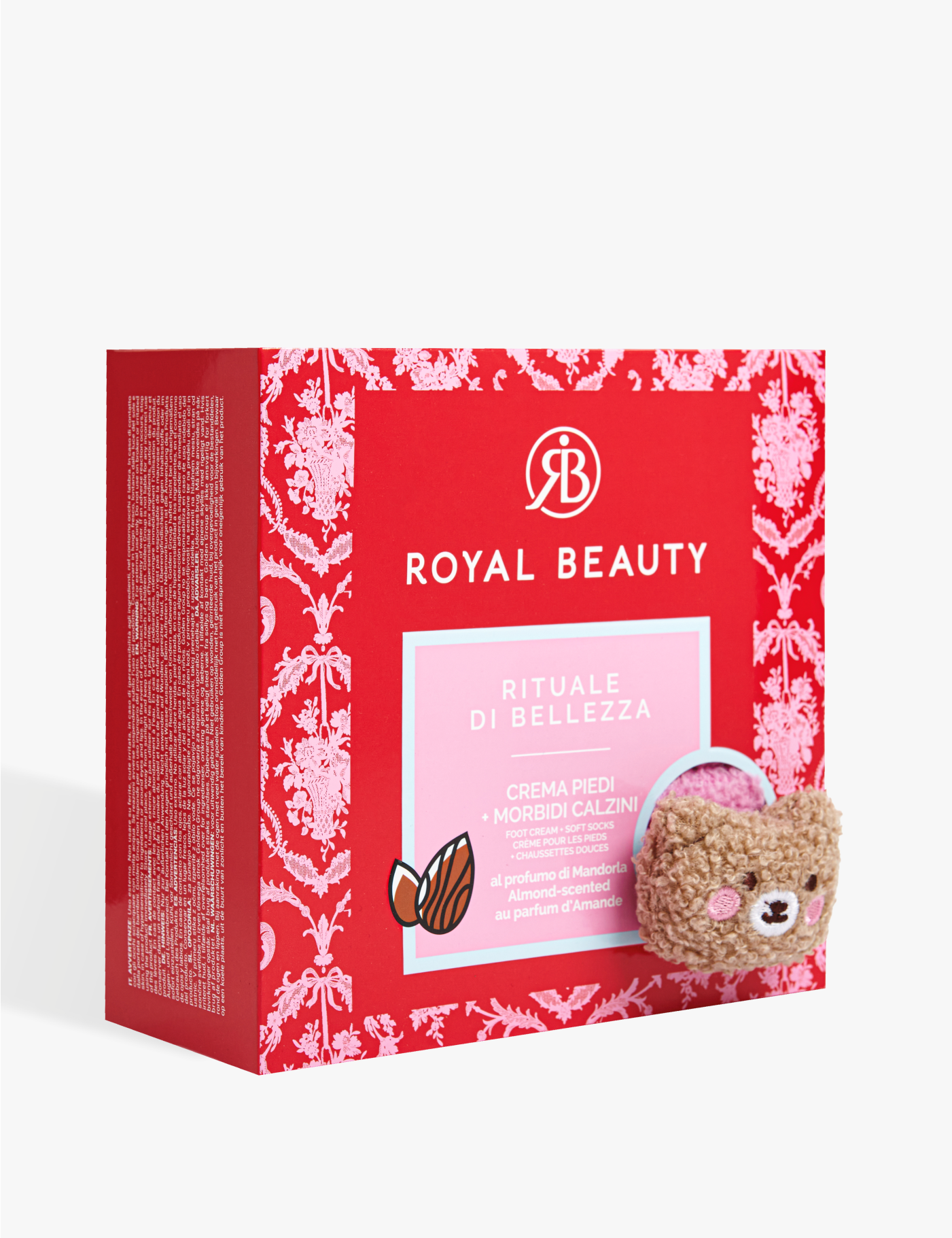 Kit Morbidi Calzini e Crema Piedi - Mandorla - Idee Regalo | ROYAL BEAUTY