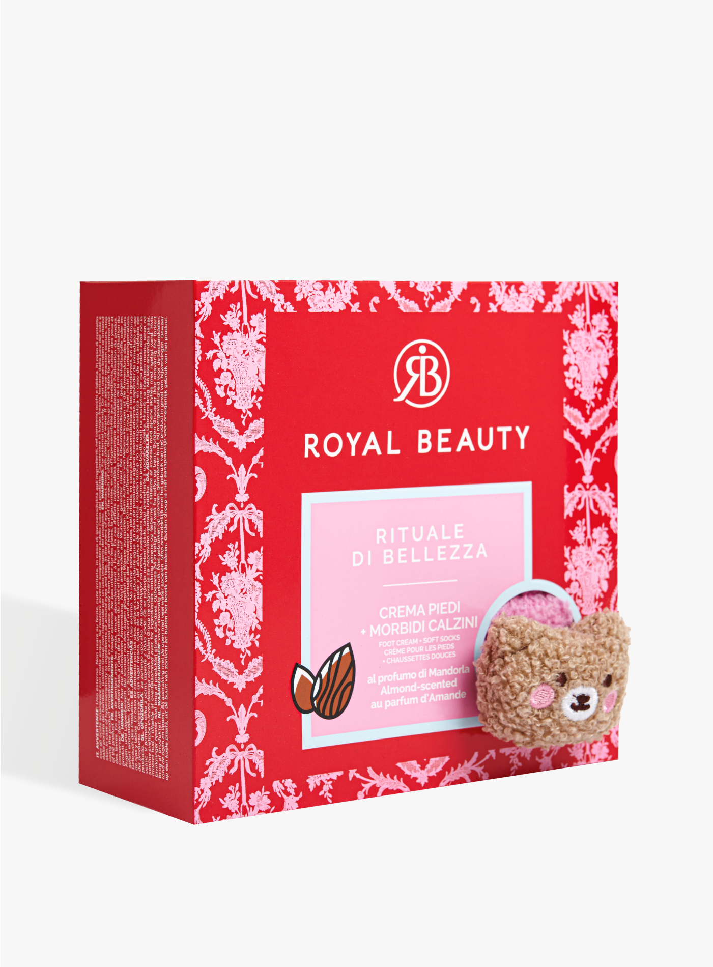 Kit Morbidi Calzini e Crema Piedi - Mandorla -  | Royal Beauty