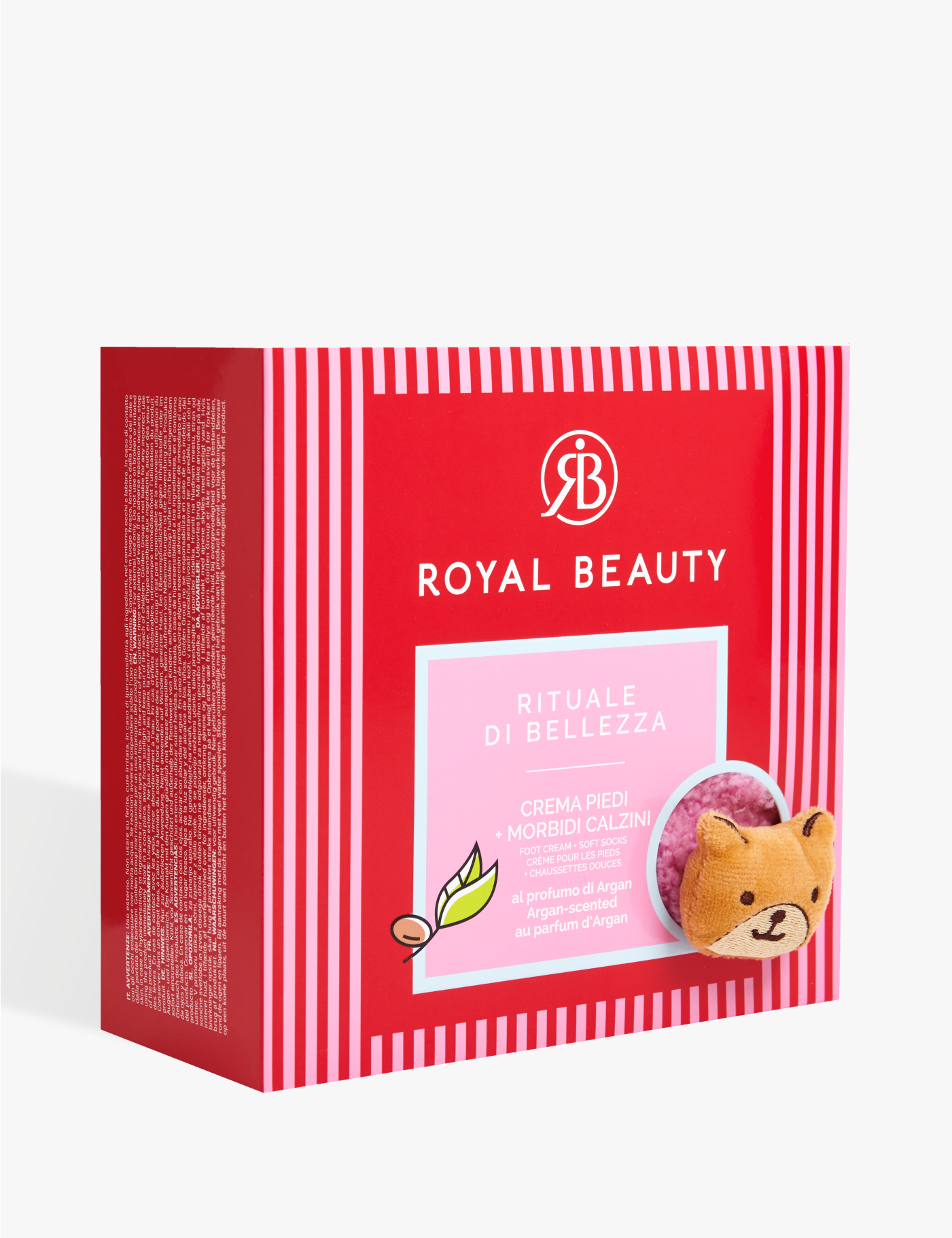 Kit Morbidi Calzini e Crema Piedi – Argan - Idee Regalo | ROYAL BEAUTY