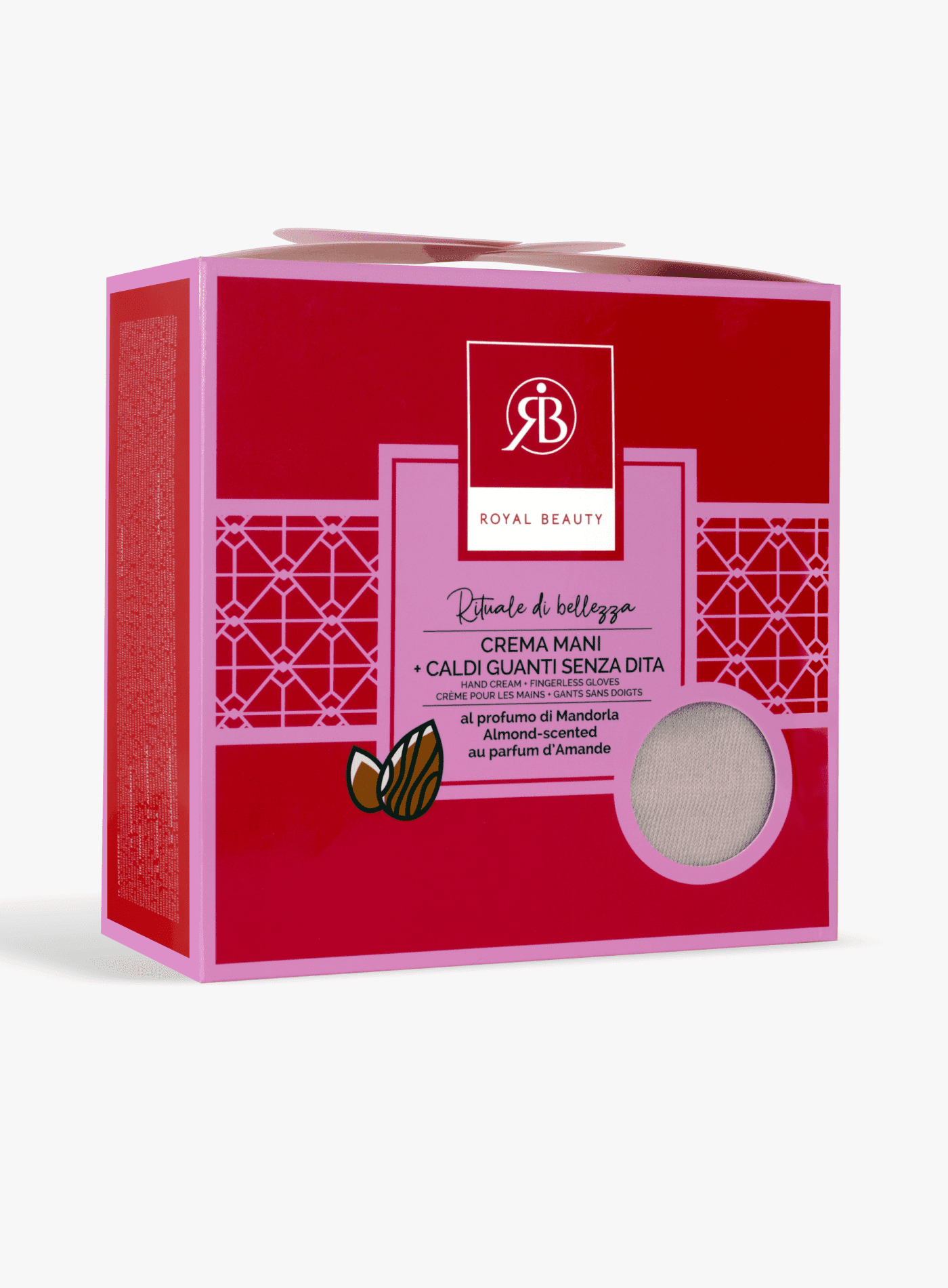 Kit guanti e crema mani mandorla | Royal Beauty