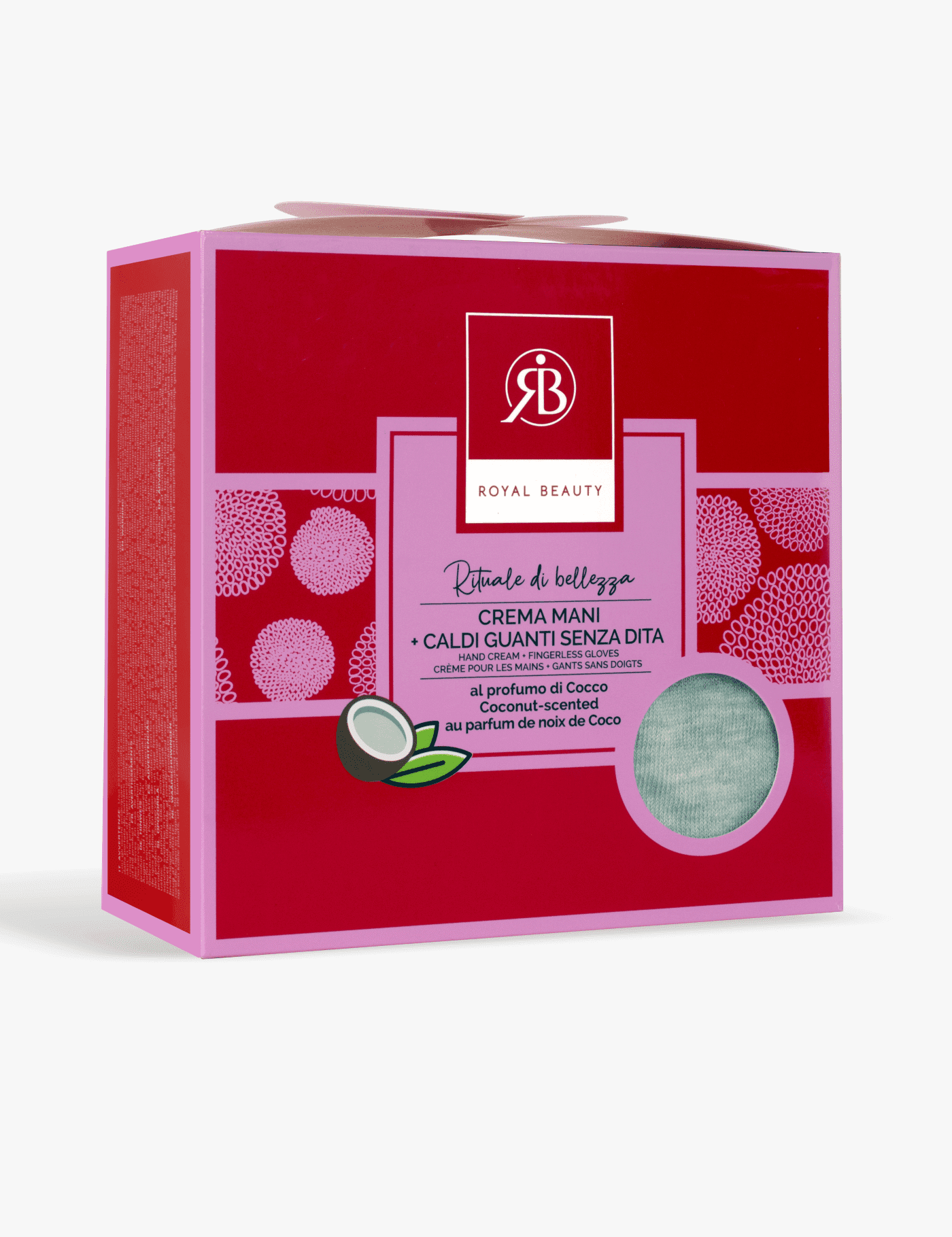 Kit guanti e crema mani cocco - Prodotti per la Cura del Corpo | Royal Beauty