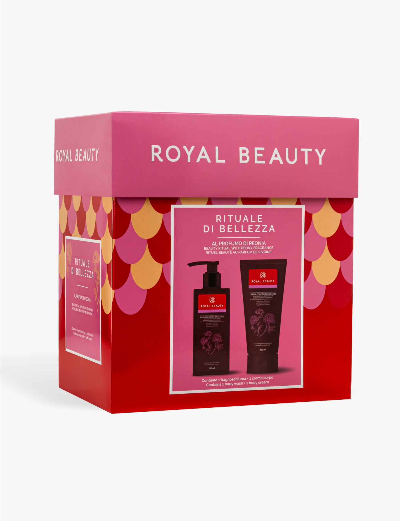 Cofanetto Relax alla Peonia - Prodotti per la Cura del Corpo | Royal Beauty