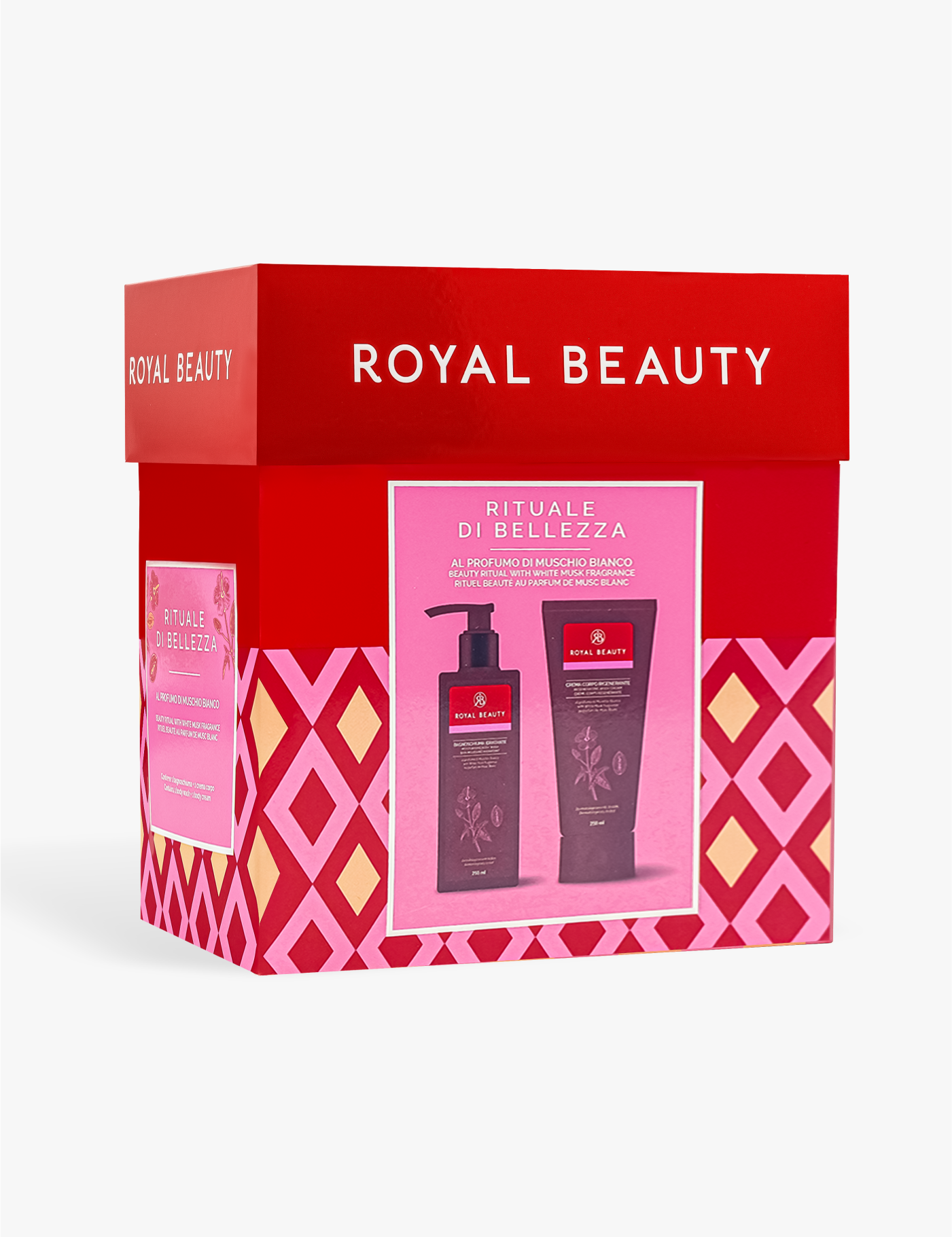 Cofanetto Relax al Muschio Bianco - Prodotti per la Cura del Corpo | Royal Beauty